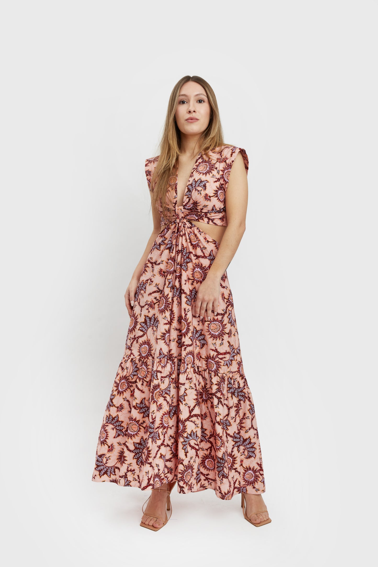 ALC- Vestido midi Caler - Lend the Label