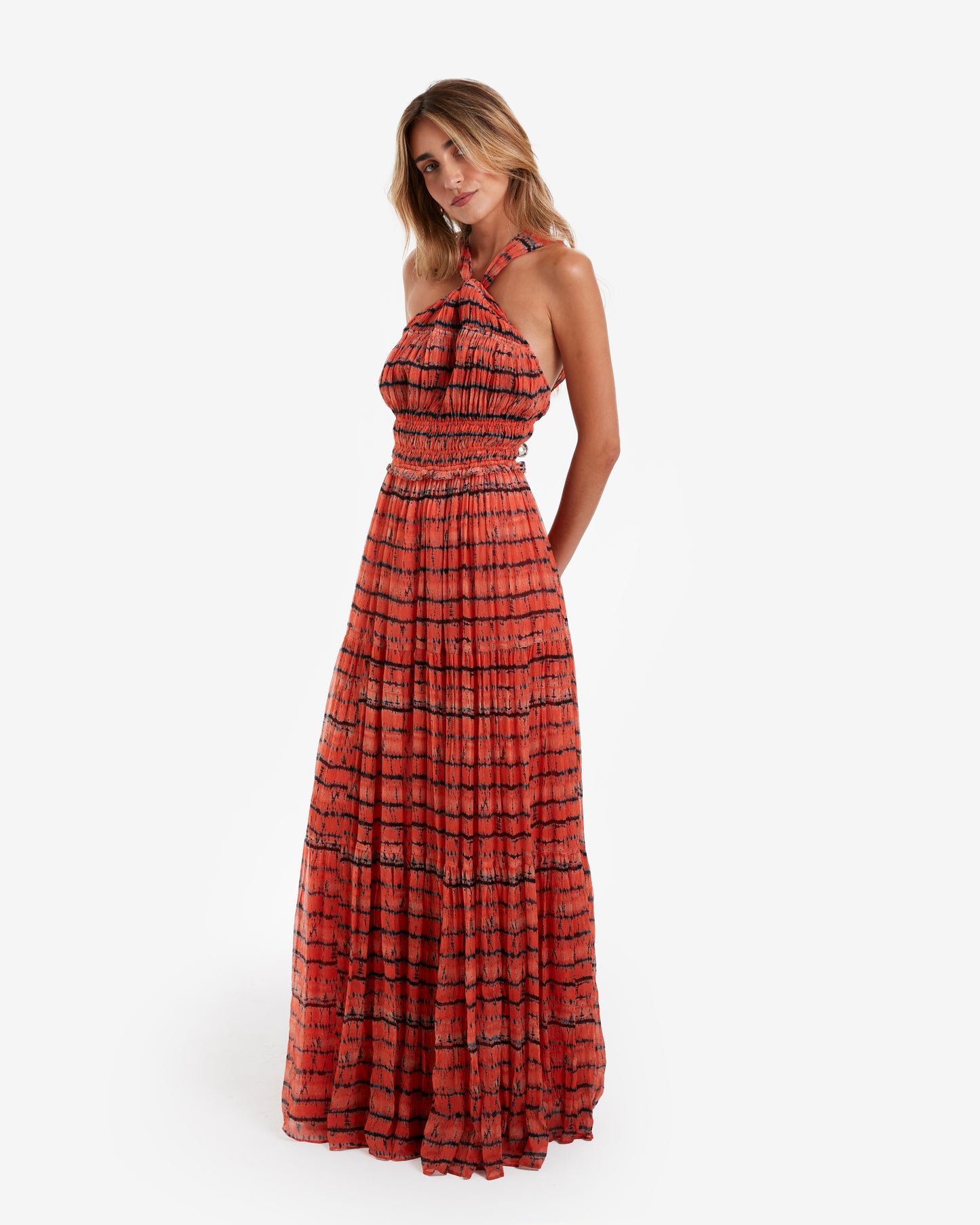 Ulla Johnson- Vestido Maxi Zebrae