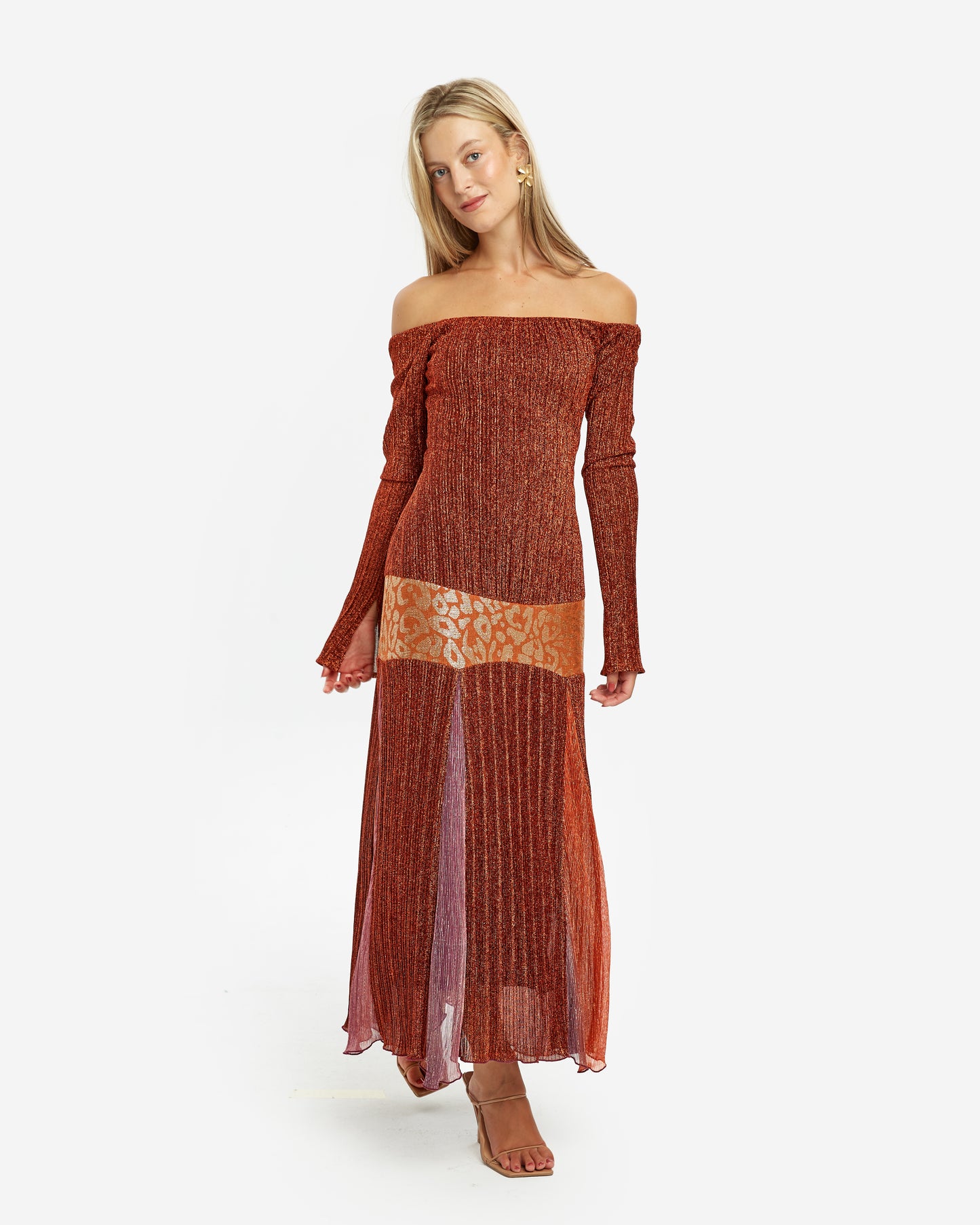 Claw The Label - Vestido Maxi Flame pre-loved - Lend the Label