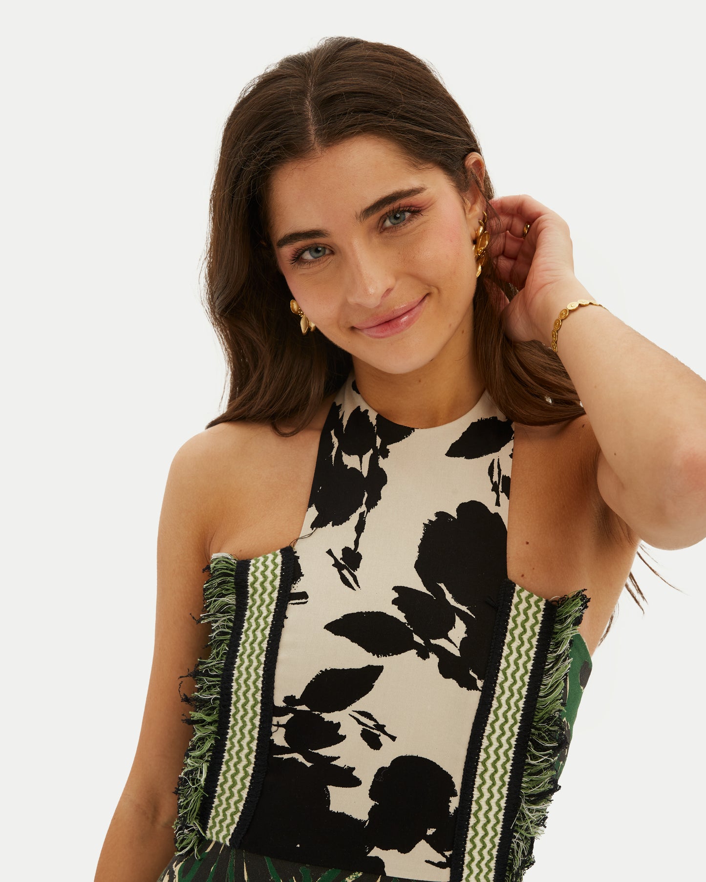 IQ Collection - vestido Midi Monty pre-loved - Lend the Label