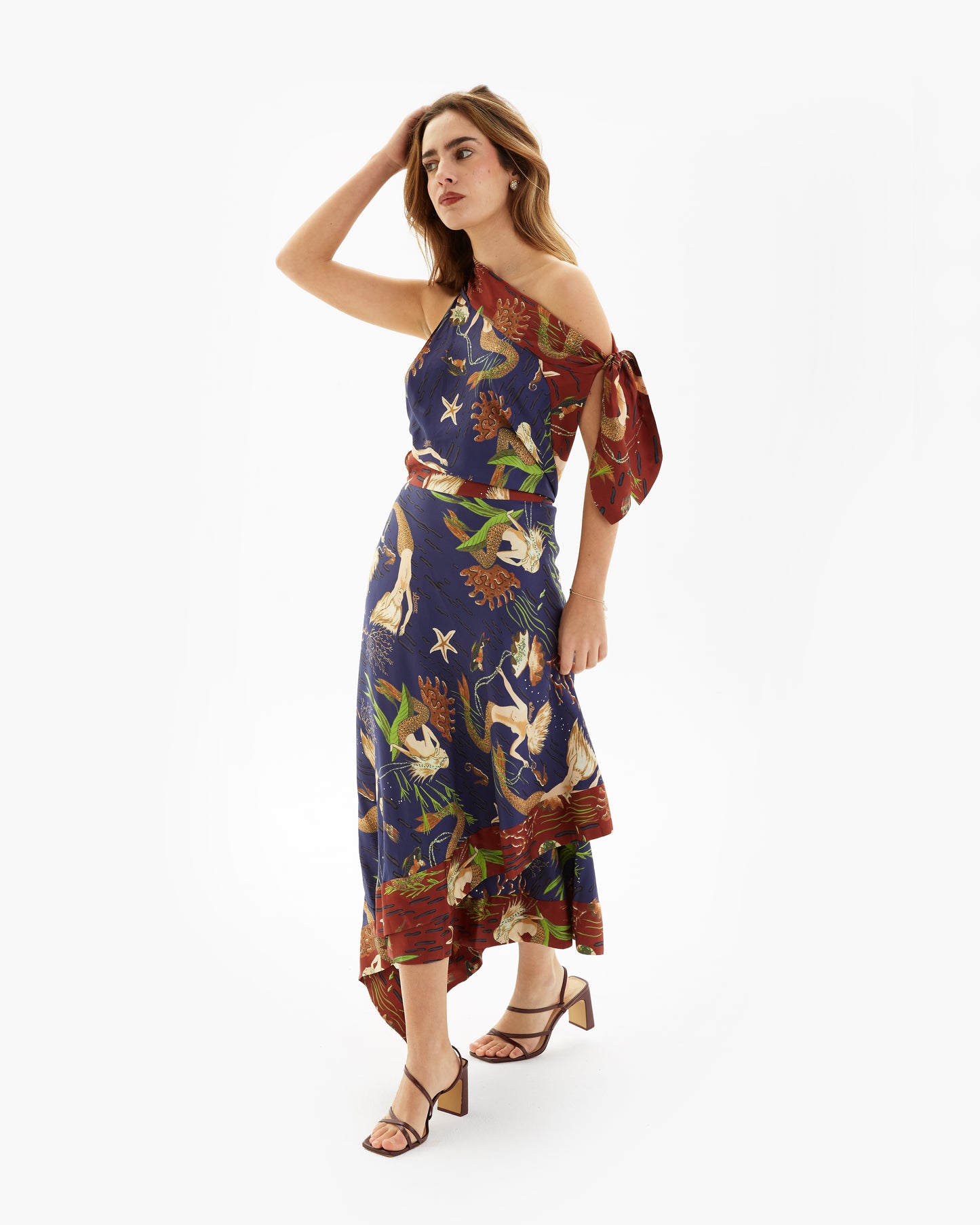 Loewe - Vestido Midi Mermaid - Lend the Label