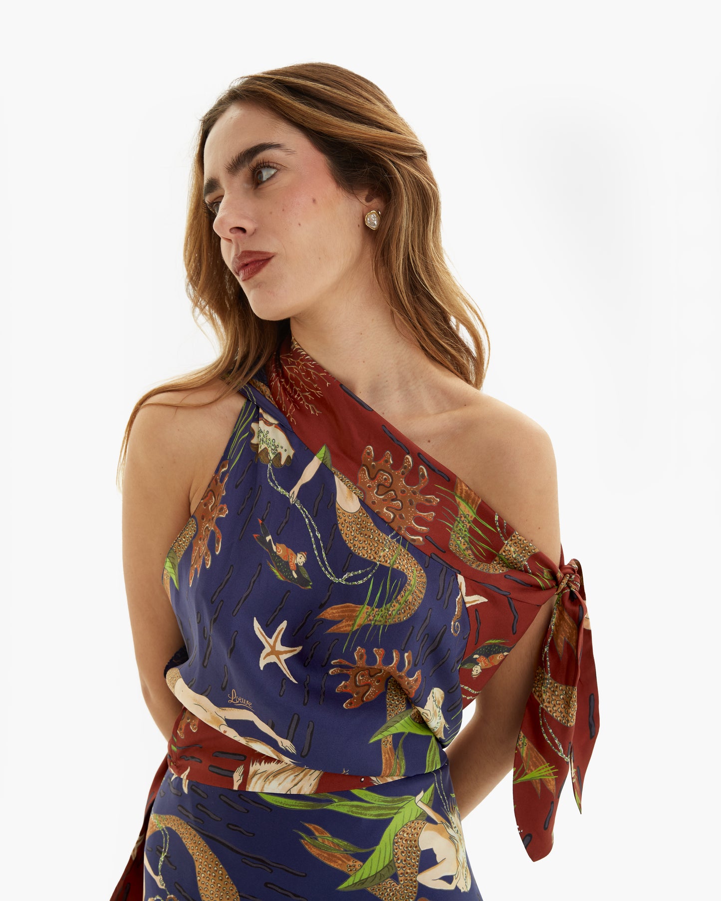 Loewe - Vestido Midi Mermaid - Lend the Label