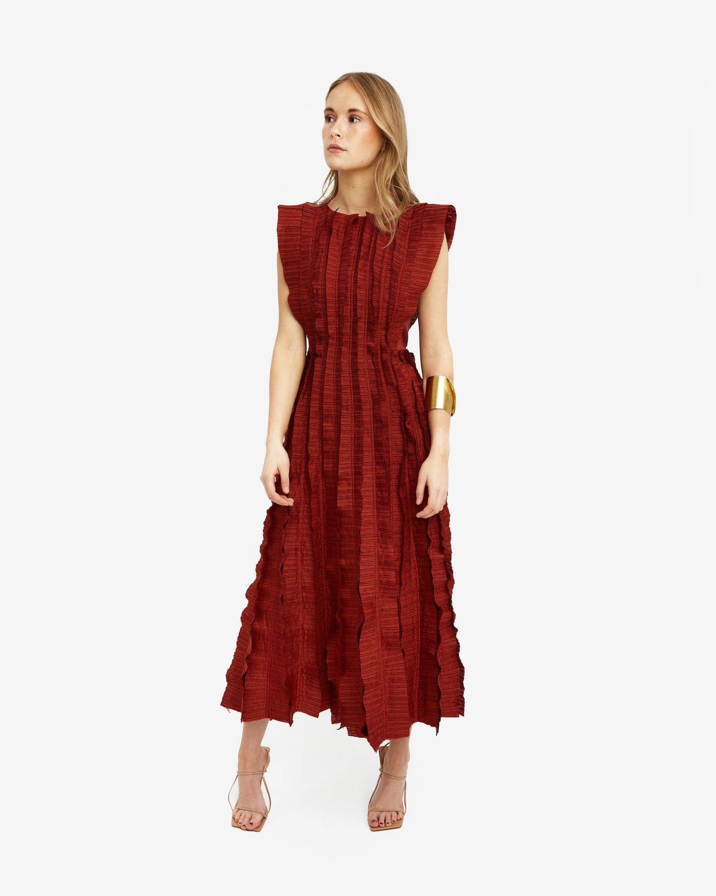 Aje - Vestido Midi Anez - Lend the Label