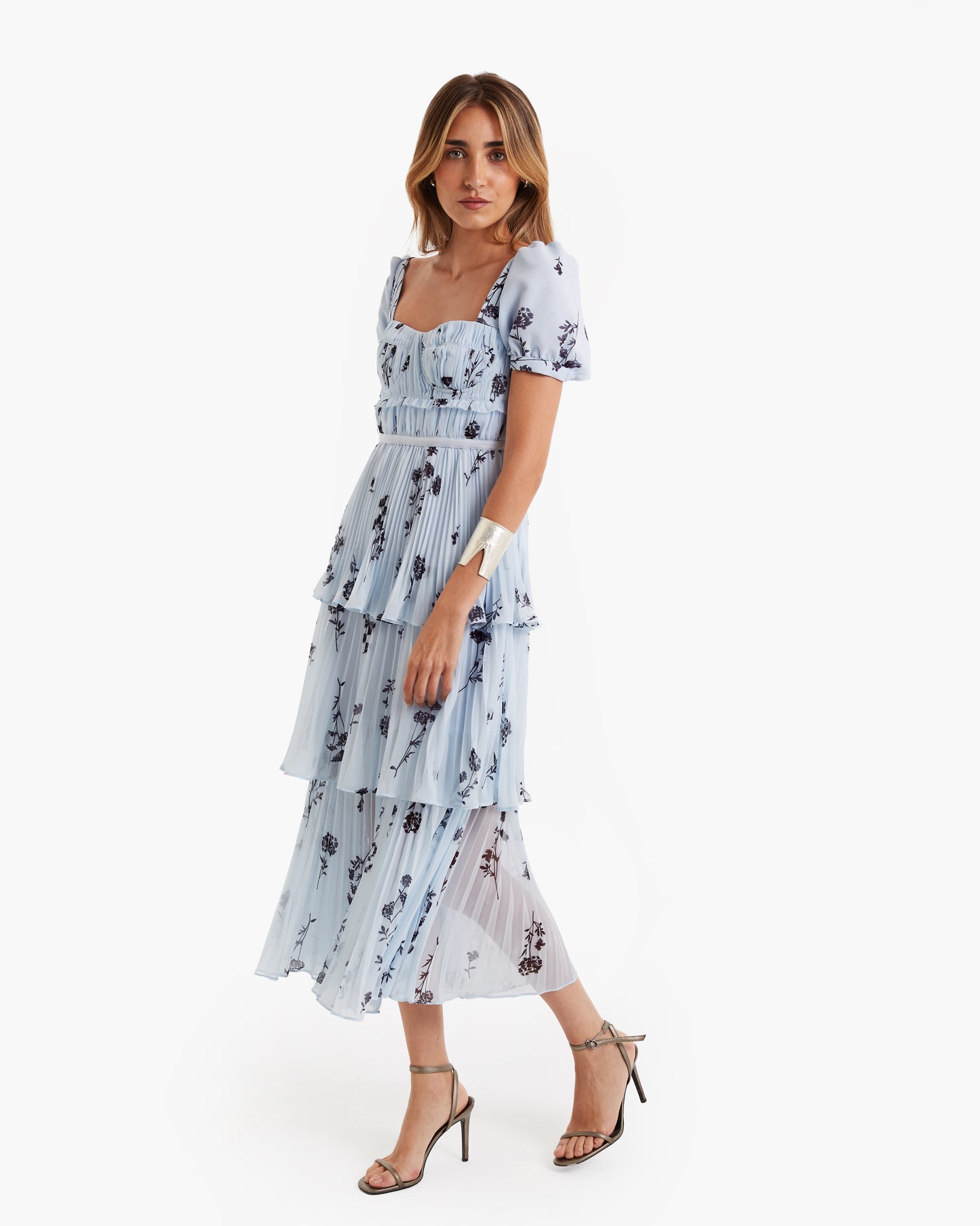 Self Portrait - Vestido Midi Sauce - Lend the Label