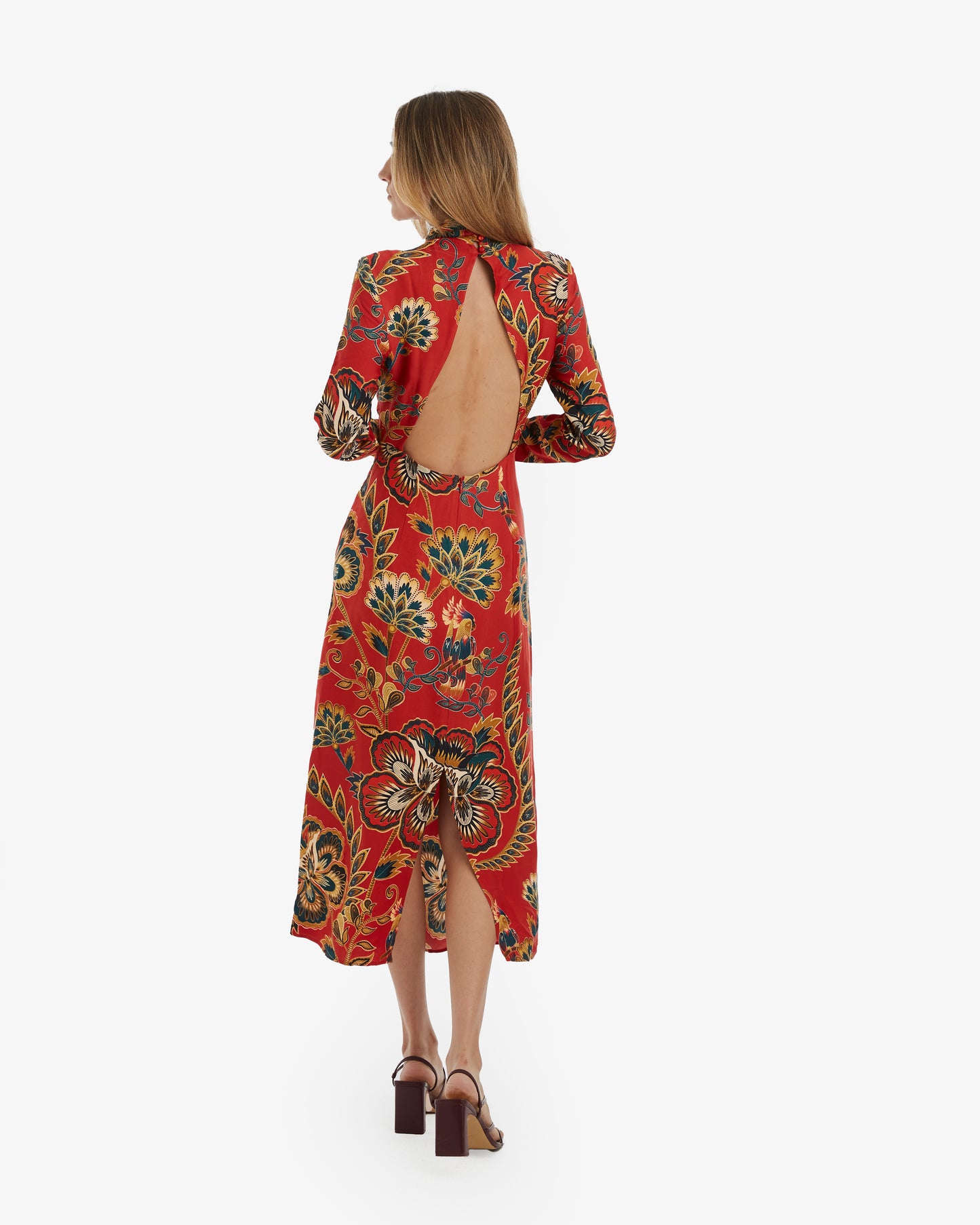 Farm Rio- Vestido Midi Fern