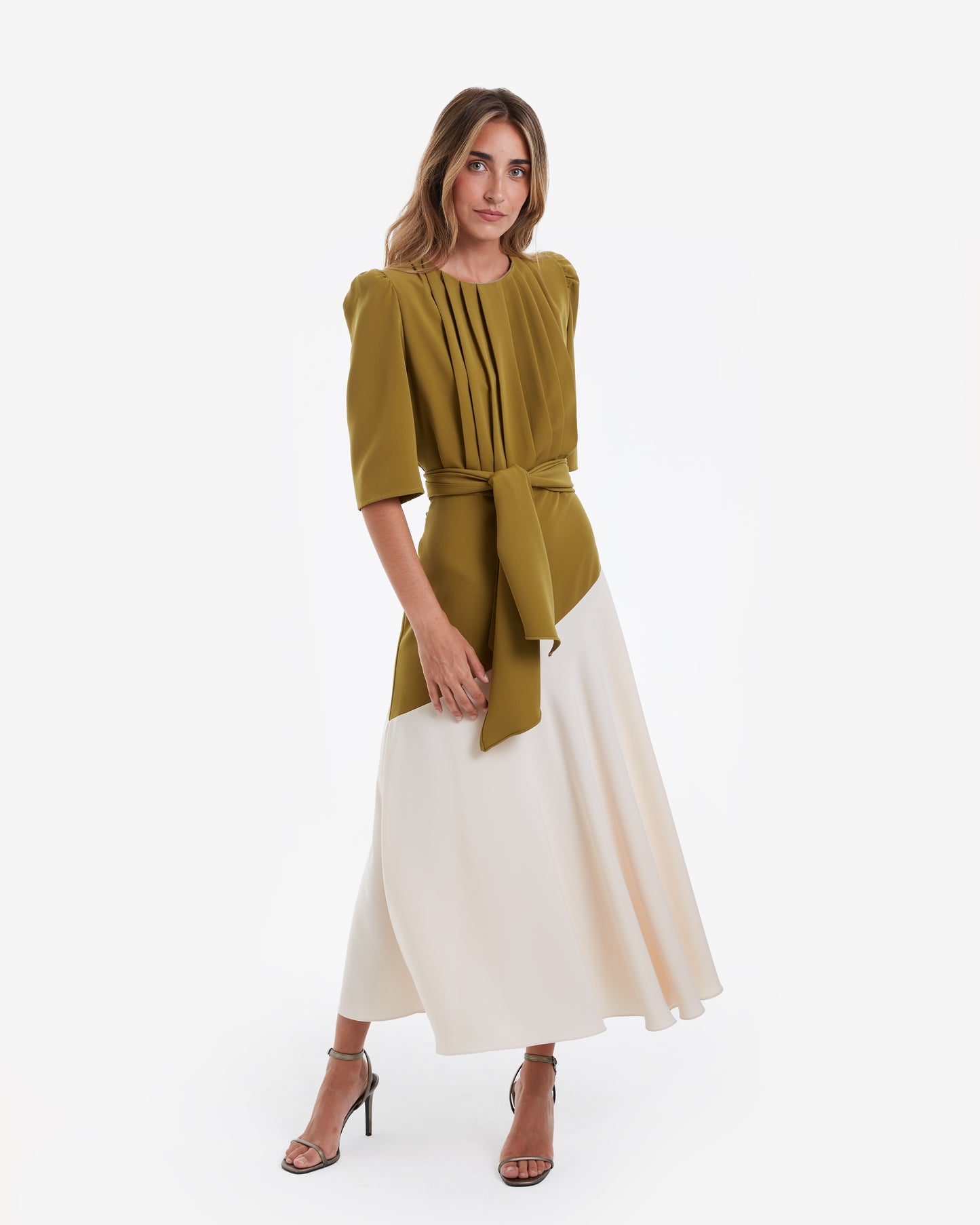Coosy-Vestido Midi Oil
