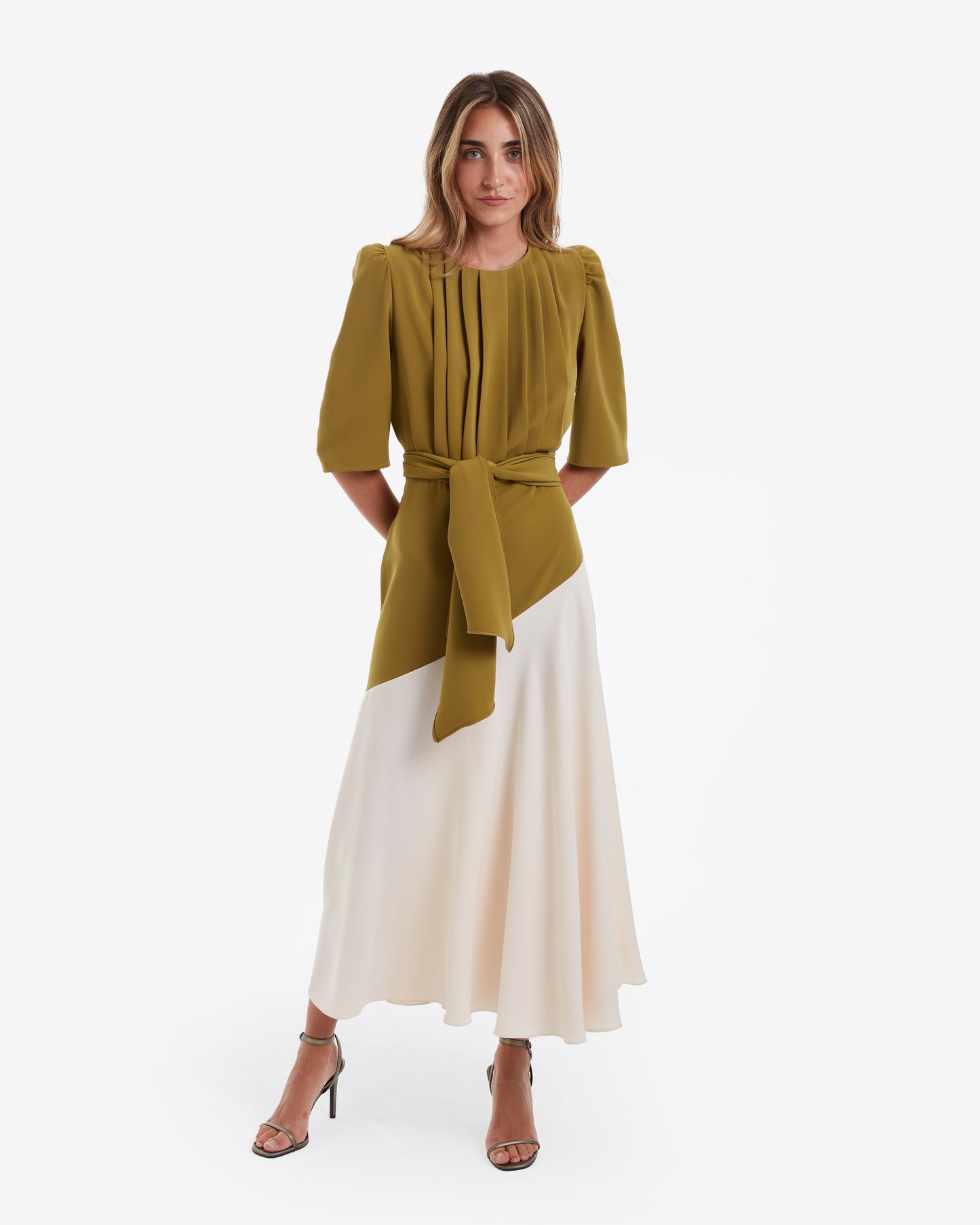 Coosy-Vestido Midi Oil