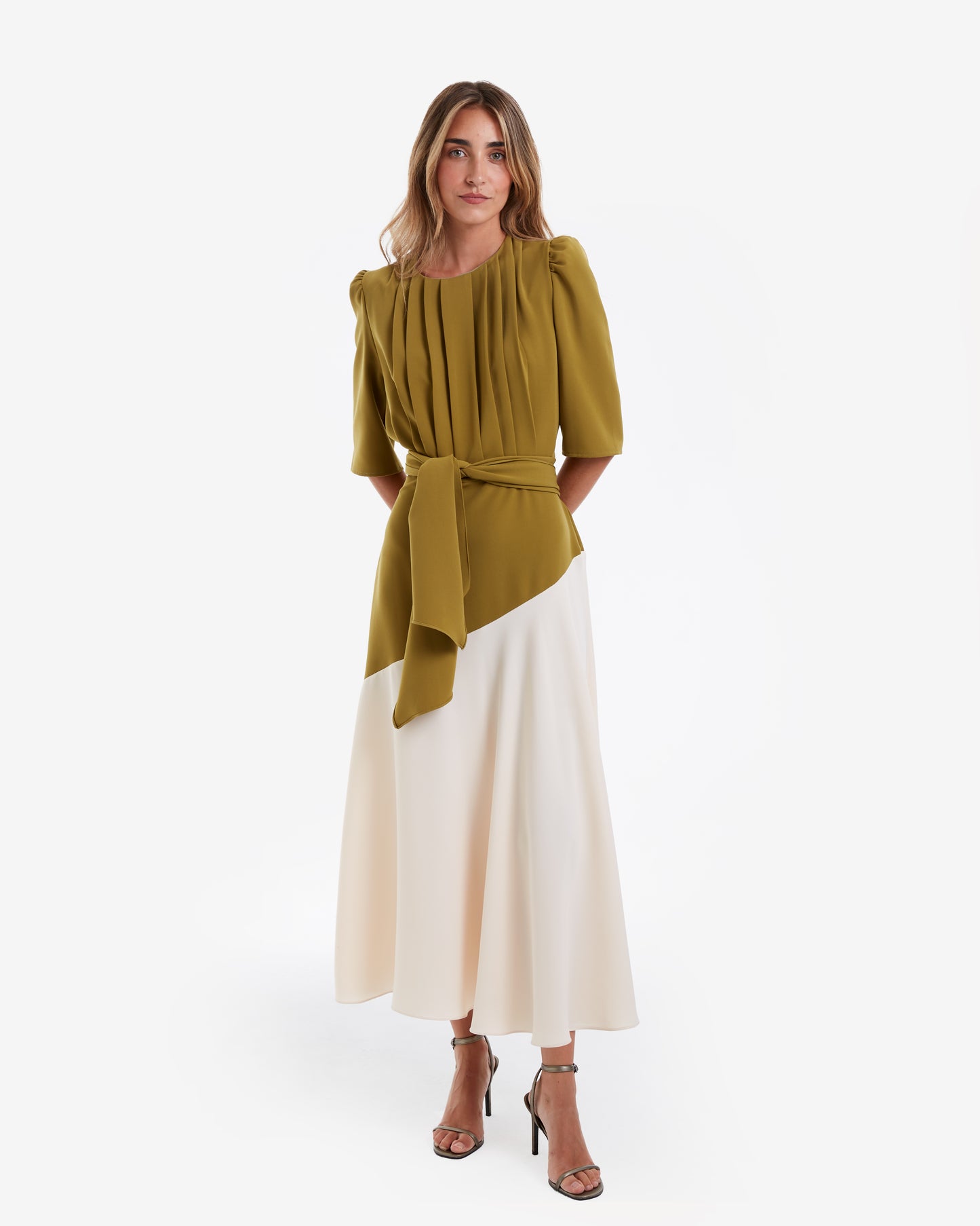 Coosy-Vestido Midi Oil