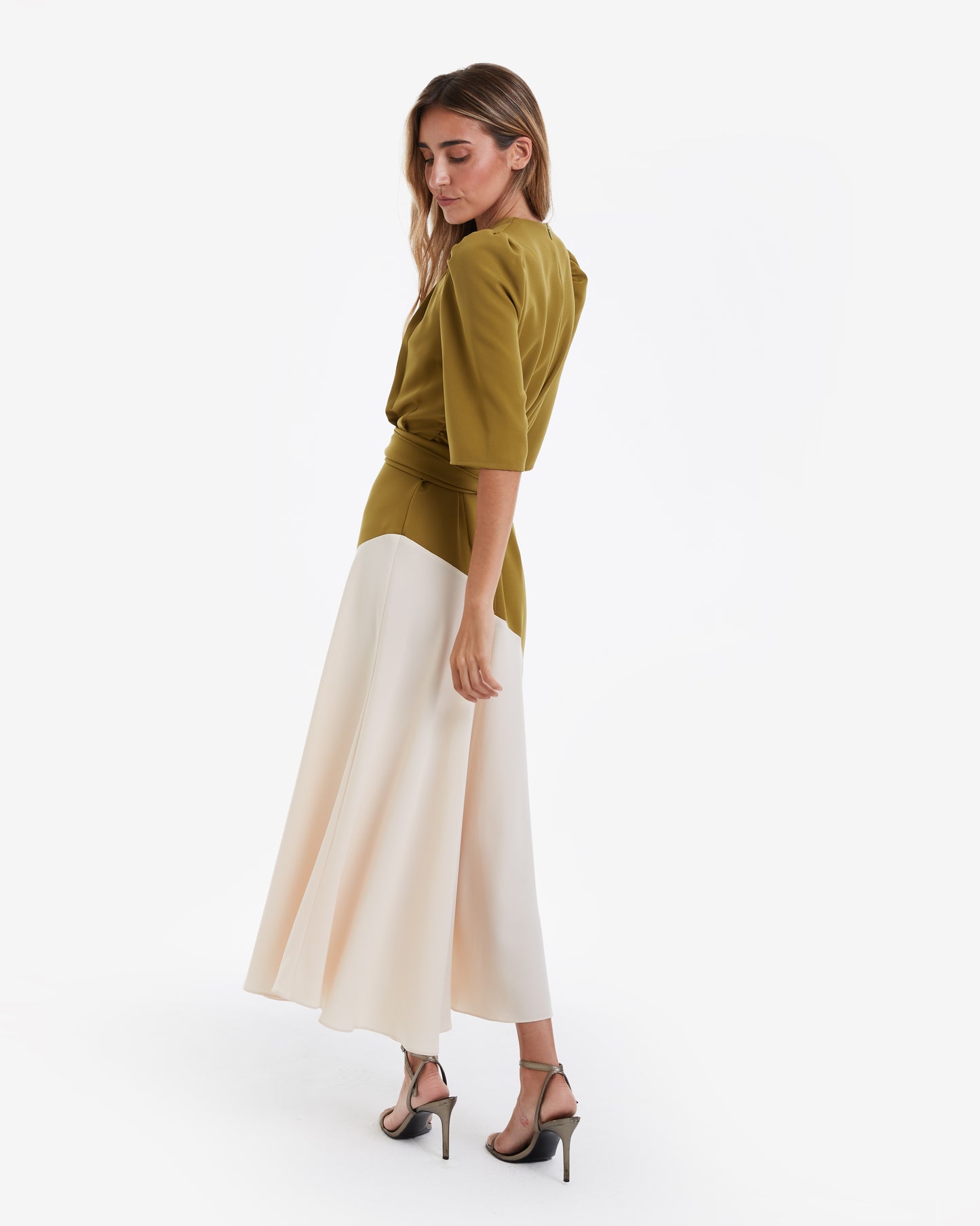 Coosy-Vestido Midi Oil