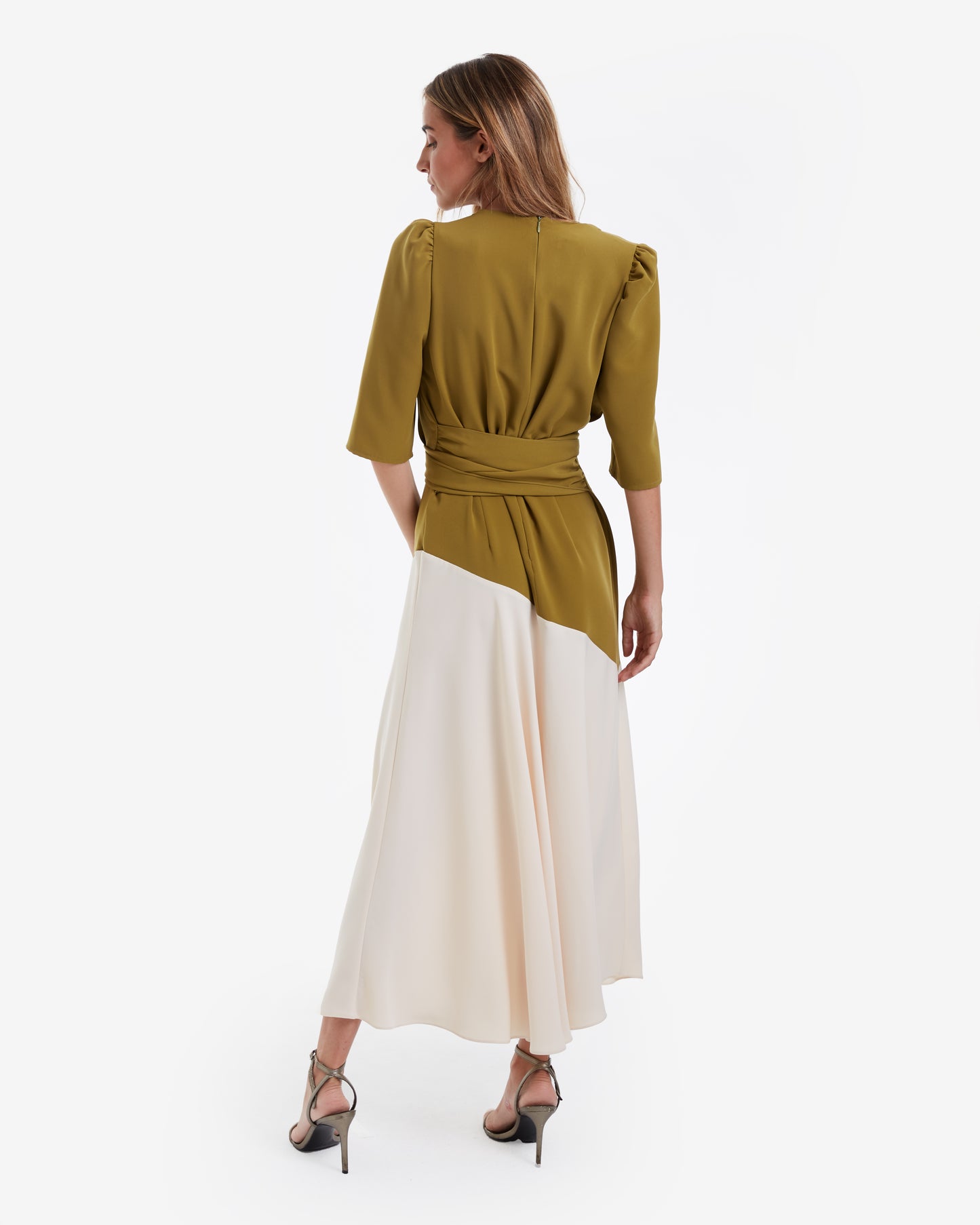 Coosy-Vestido Midi Oil