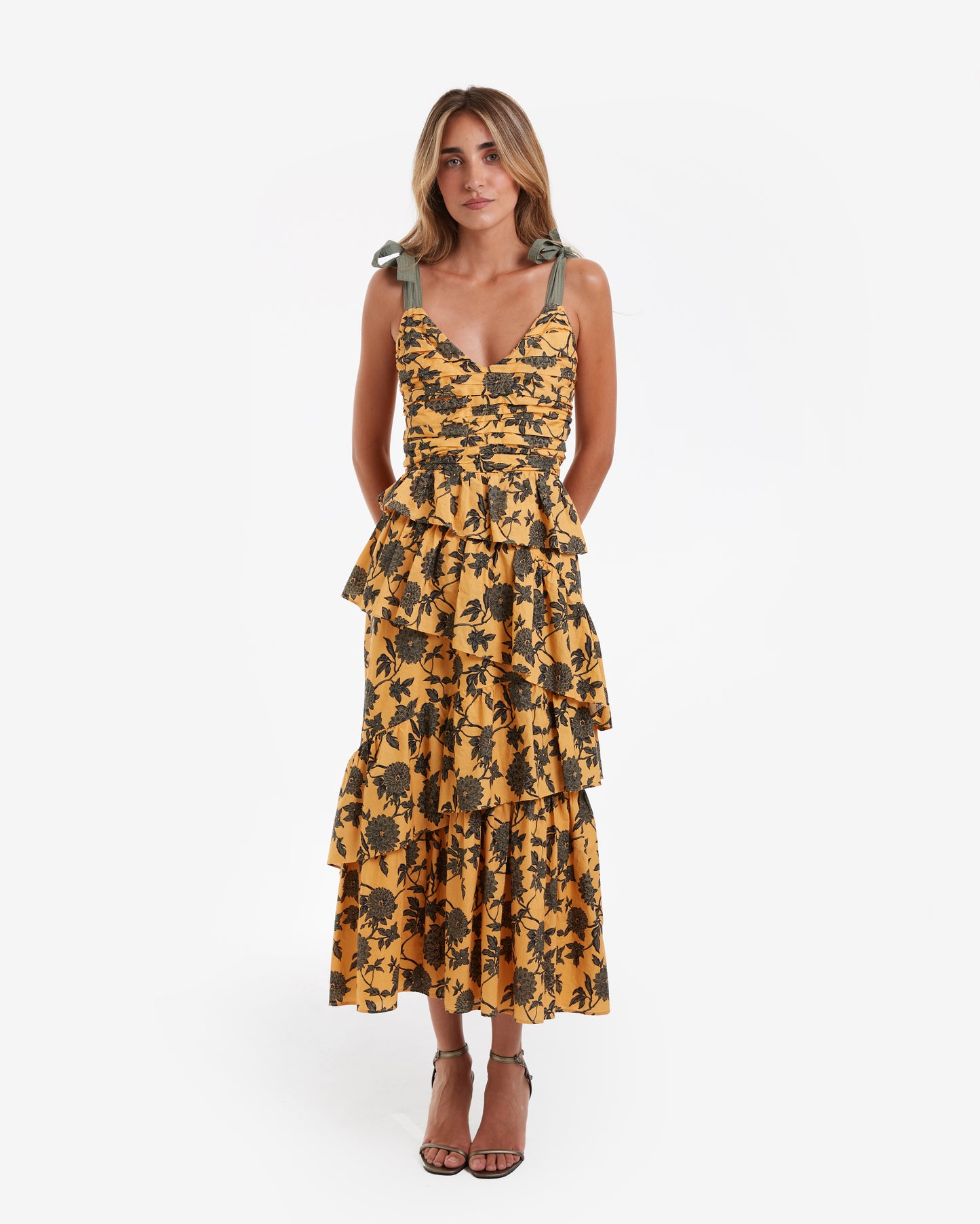Maksu-Vestido Midi Ranja