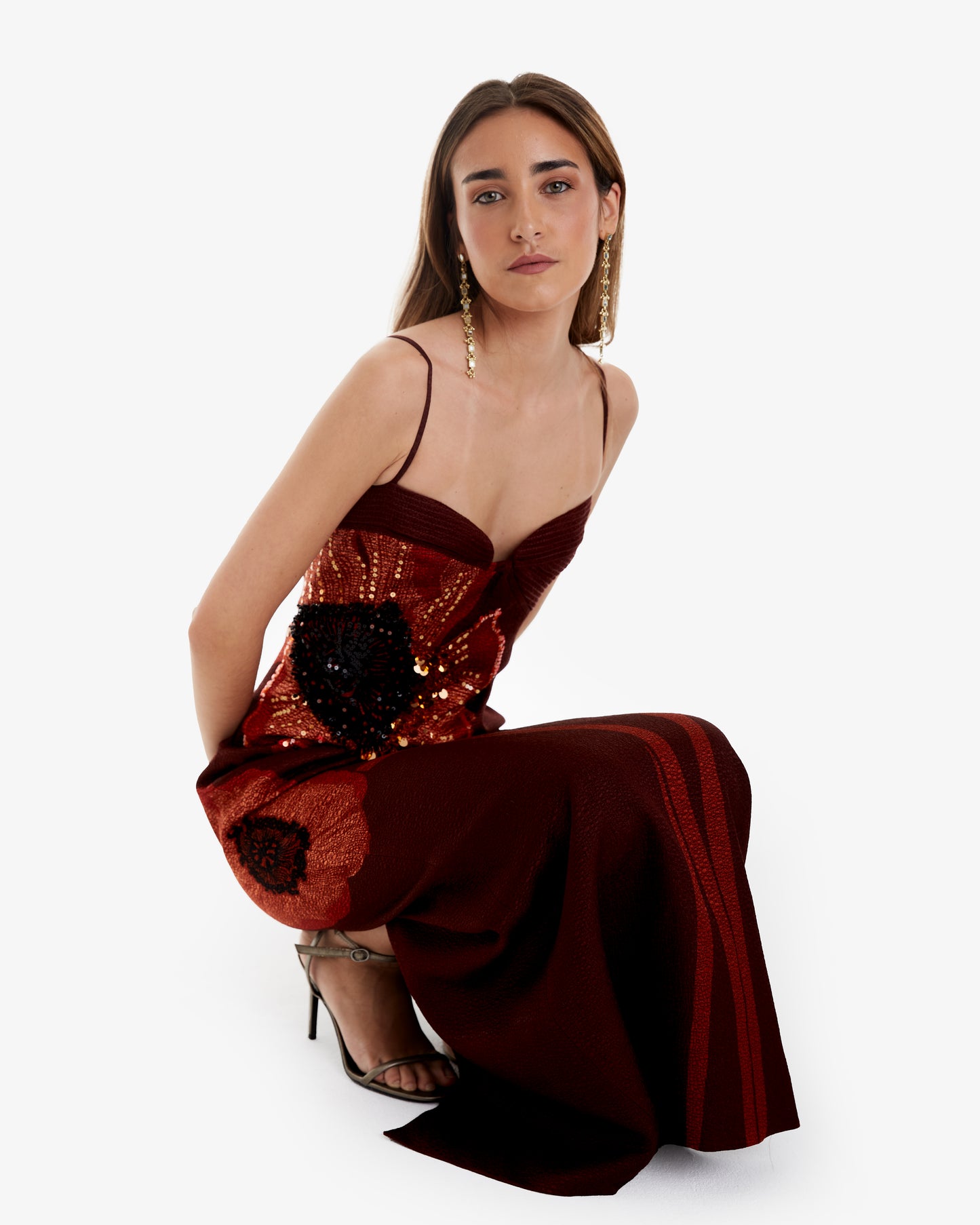 Johanna Ortiz- Vestido maxi Embey - Lend the Label
