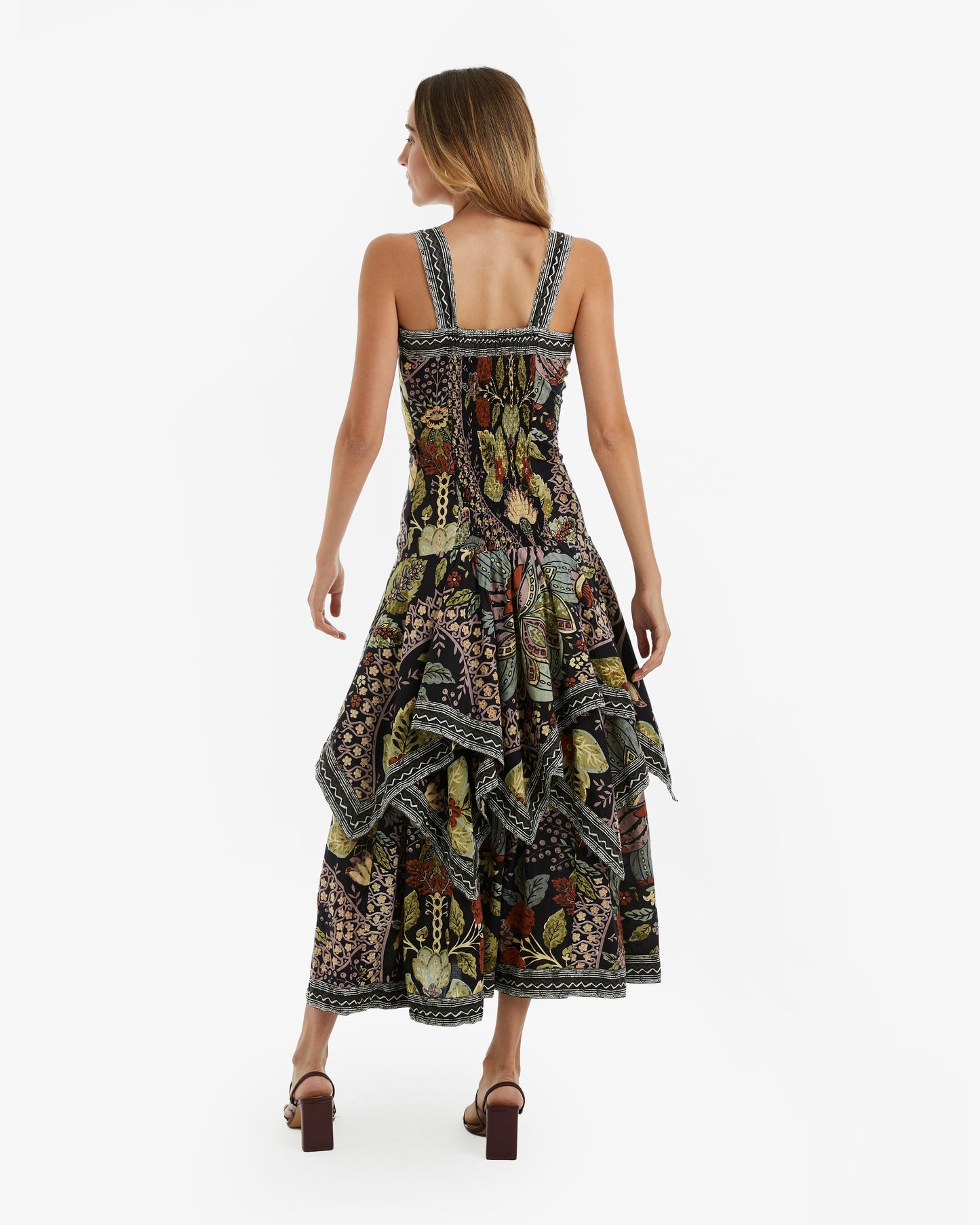 Philippa 1970 - Vestido Midi Bohemia