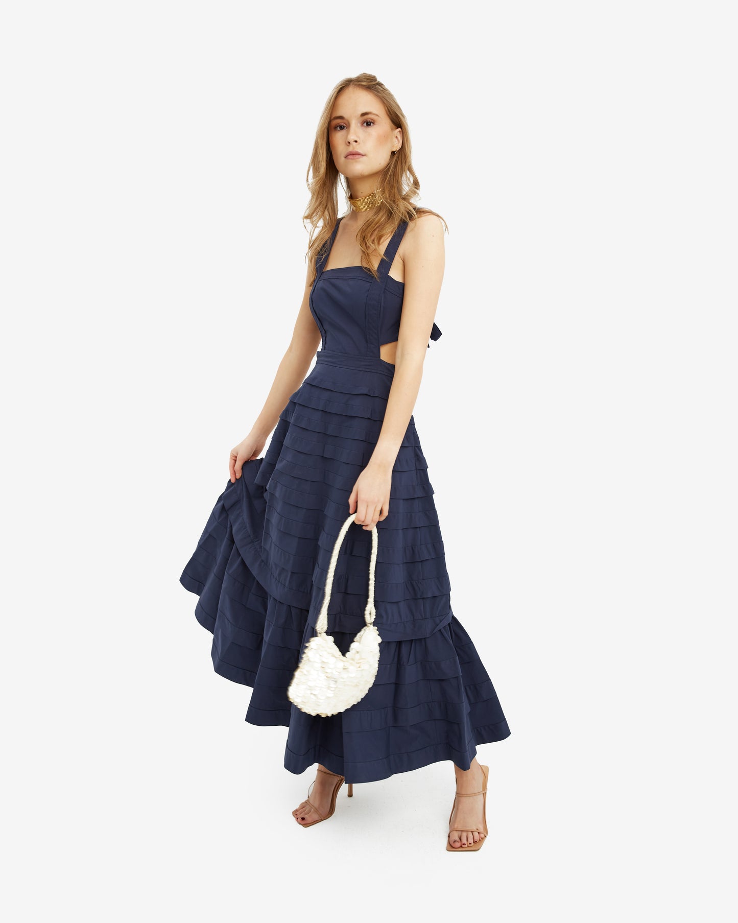 Simkhai- Vestido Midi Lua - Lend the Label