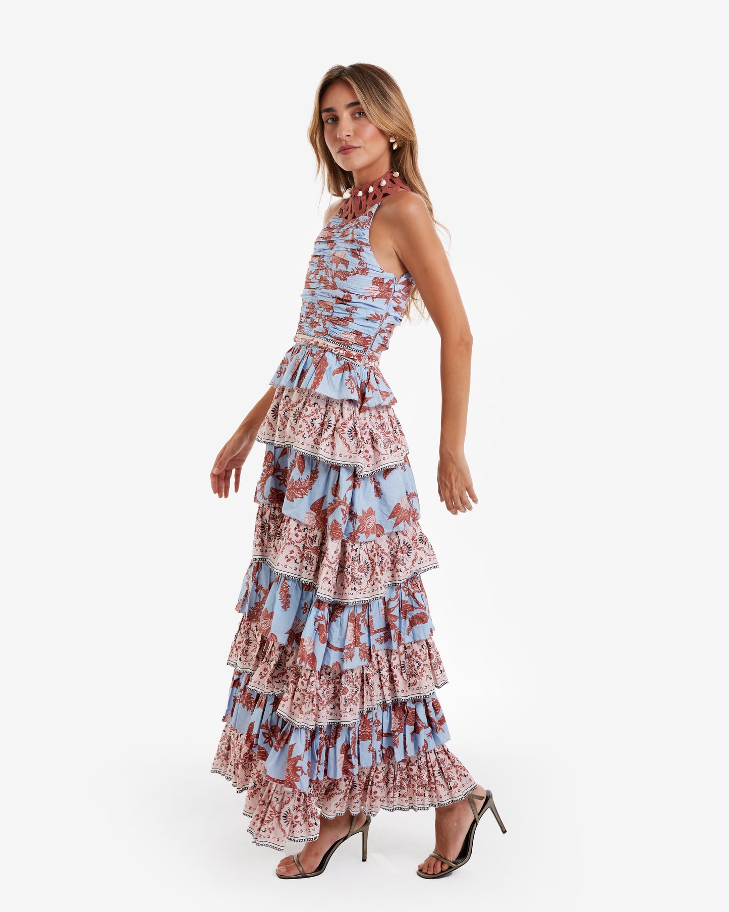 Coosy - Vestido midi Flair