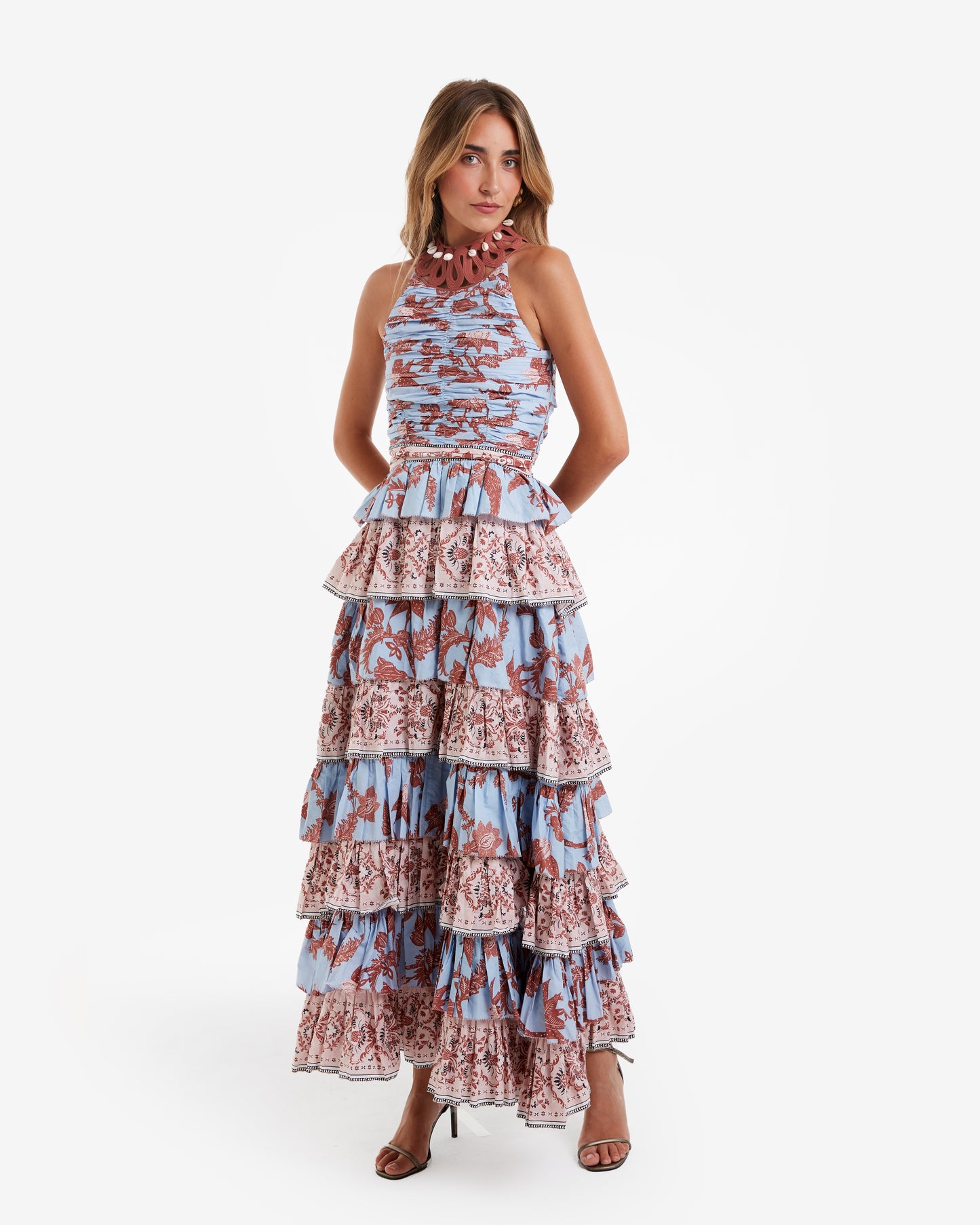 Coosy - Vestido midi Flair
