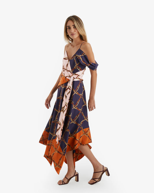 Simkhai- Vestido Maxi Chain pre-loved