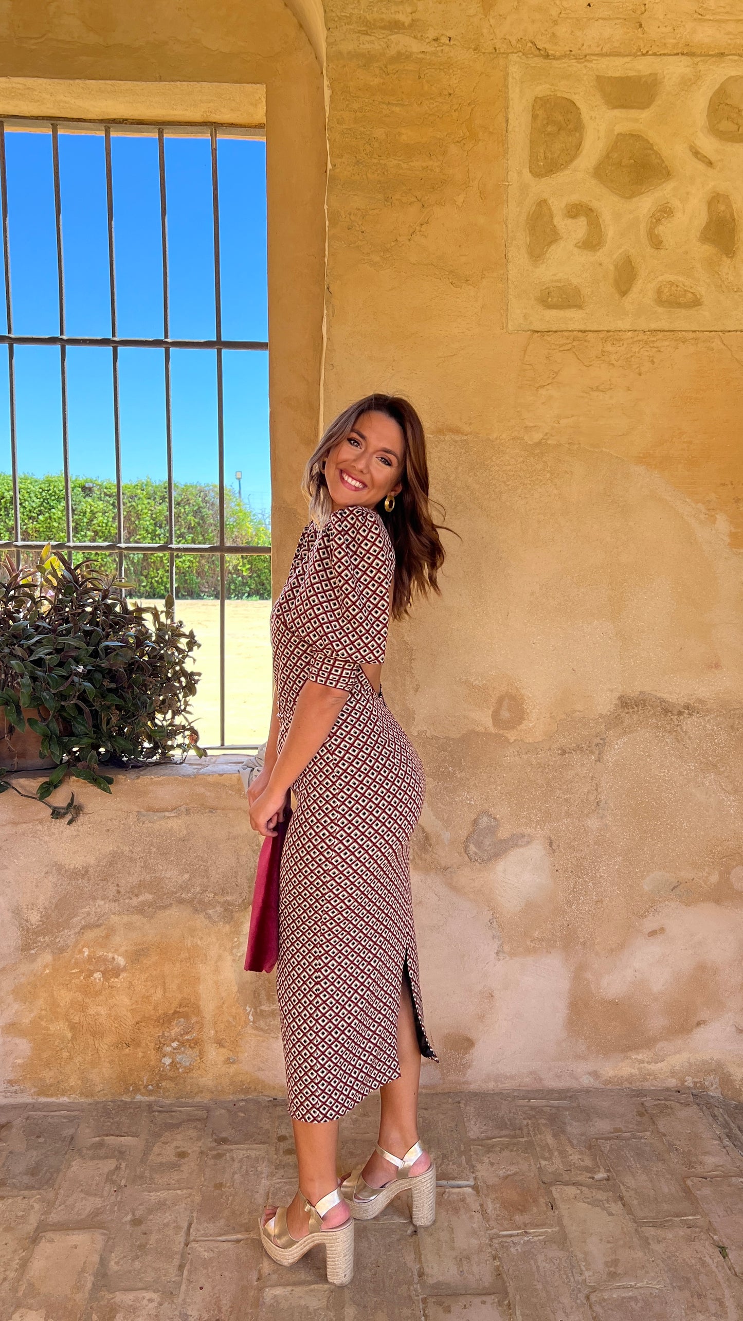Teyssier- Vestido Midi Epoc