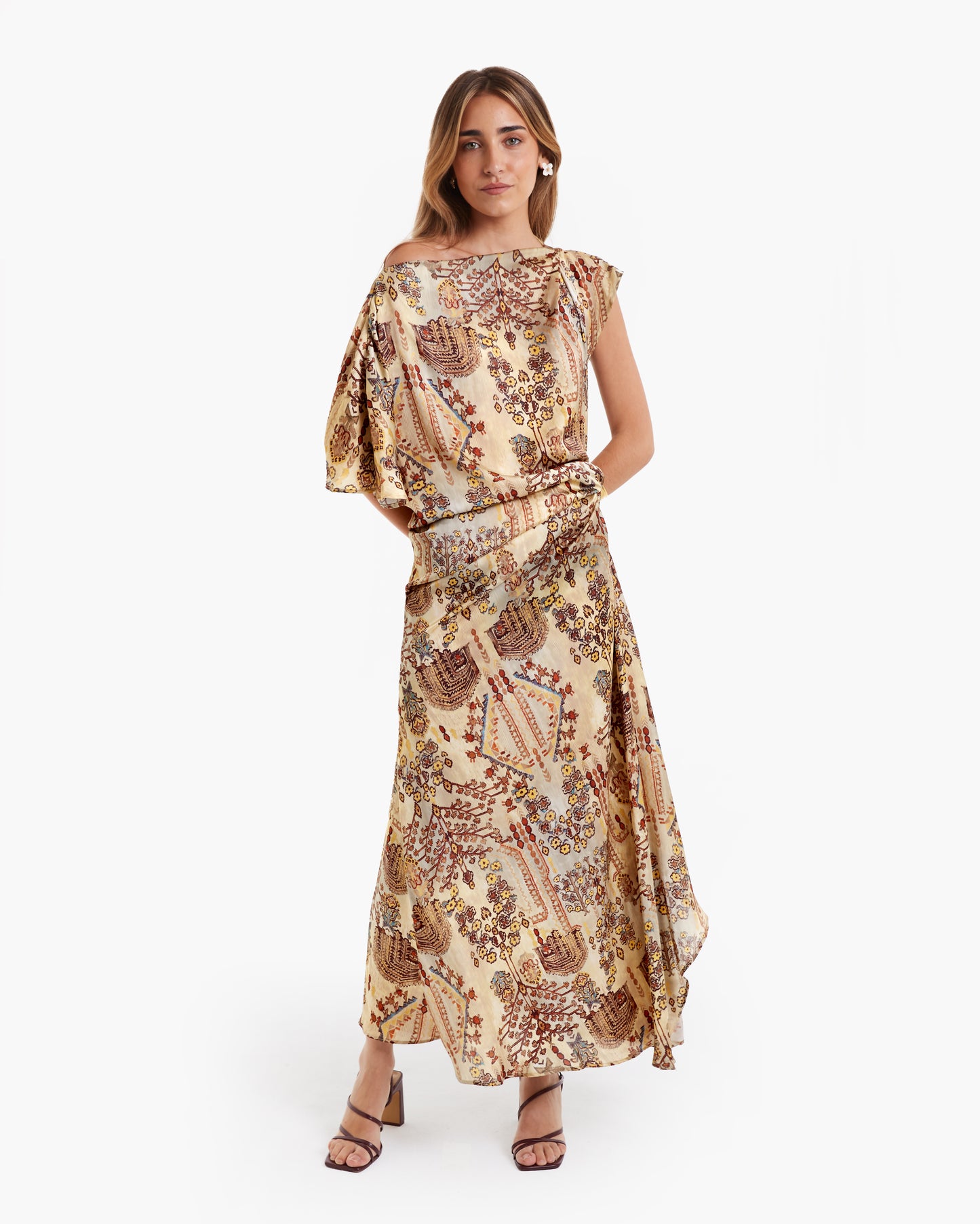Hoss Intropia-Vestido Midi Carrion