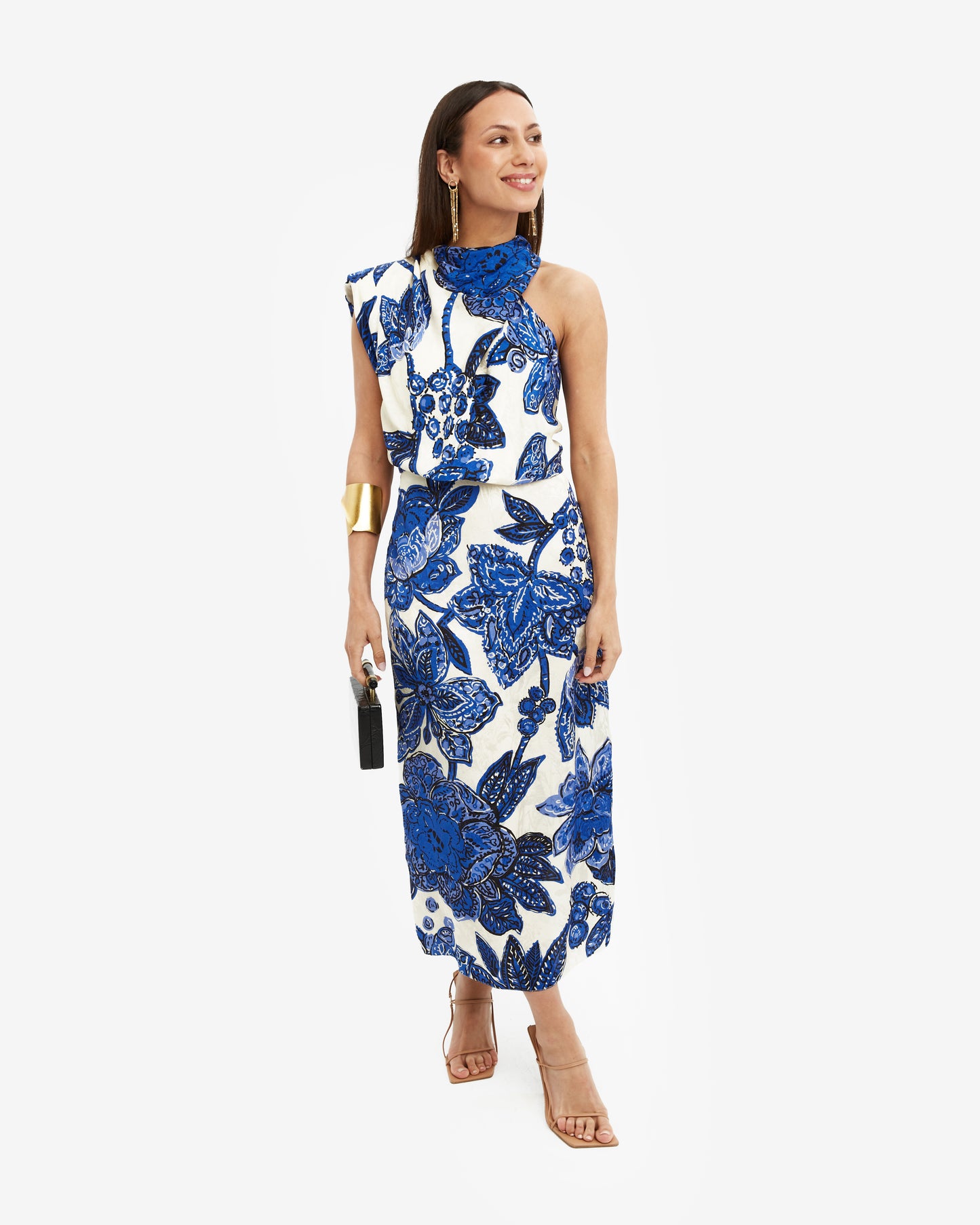 Johanna Ortiz- Vestido midi Dropia