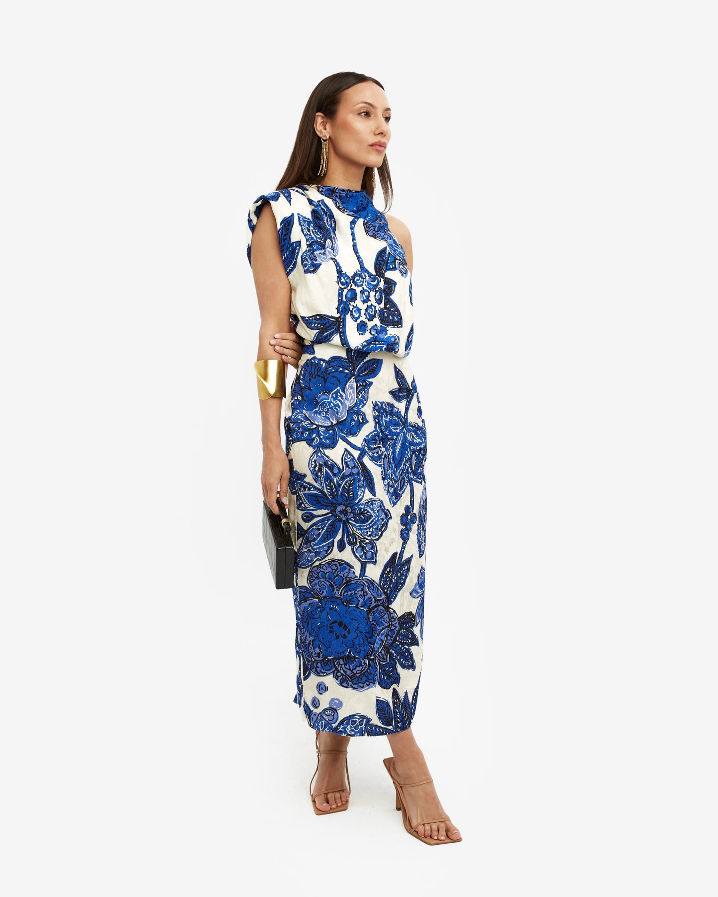 Johanna Ortiz- Vestido midi Dropia