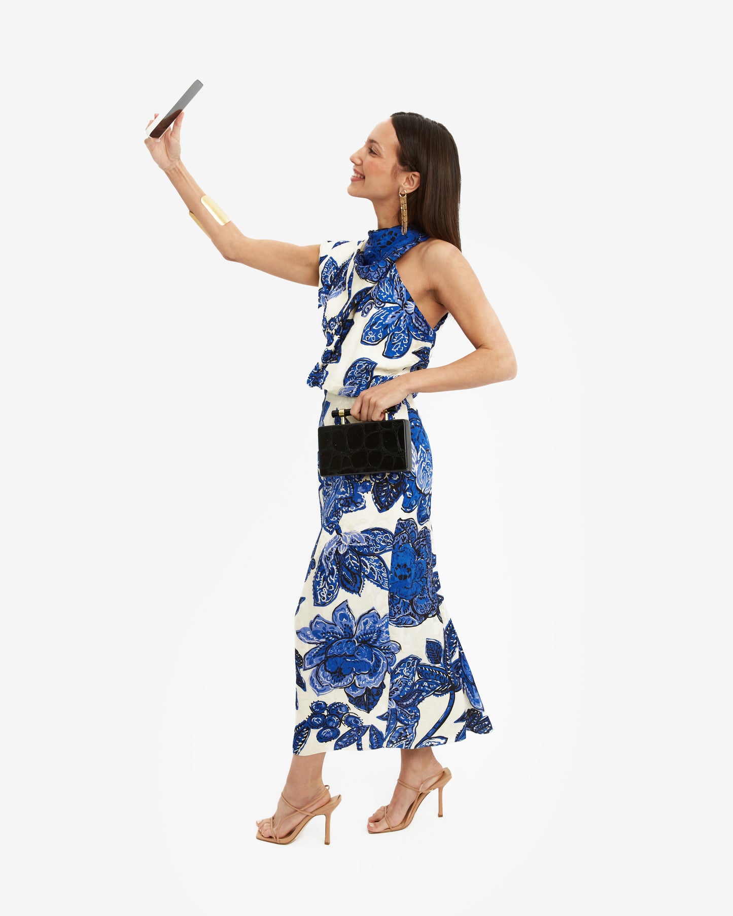 Johanna Ortiz- Vestido midi Dropia