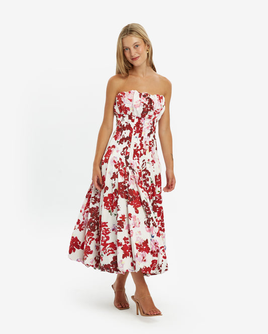 Aje- vestido midi California pre-loved - Lend the Label