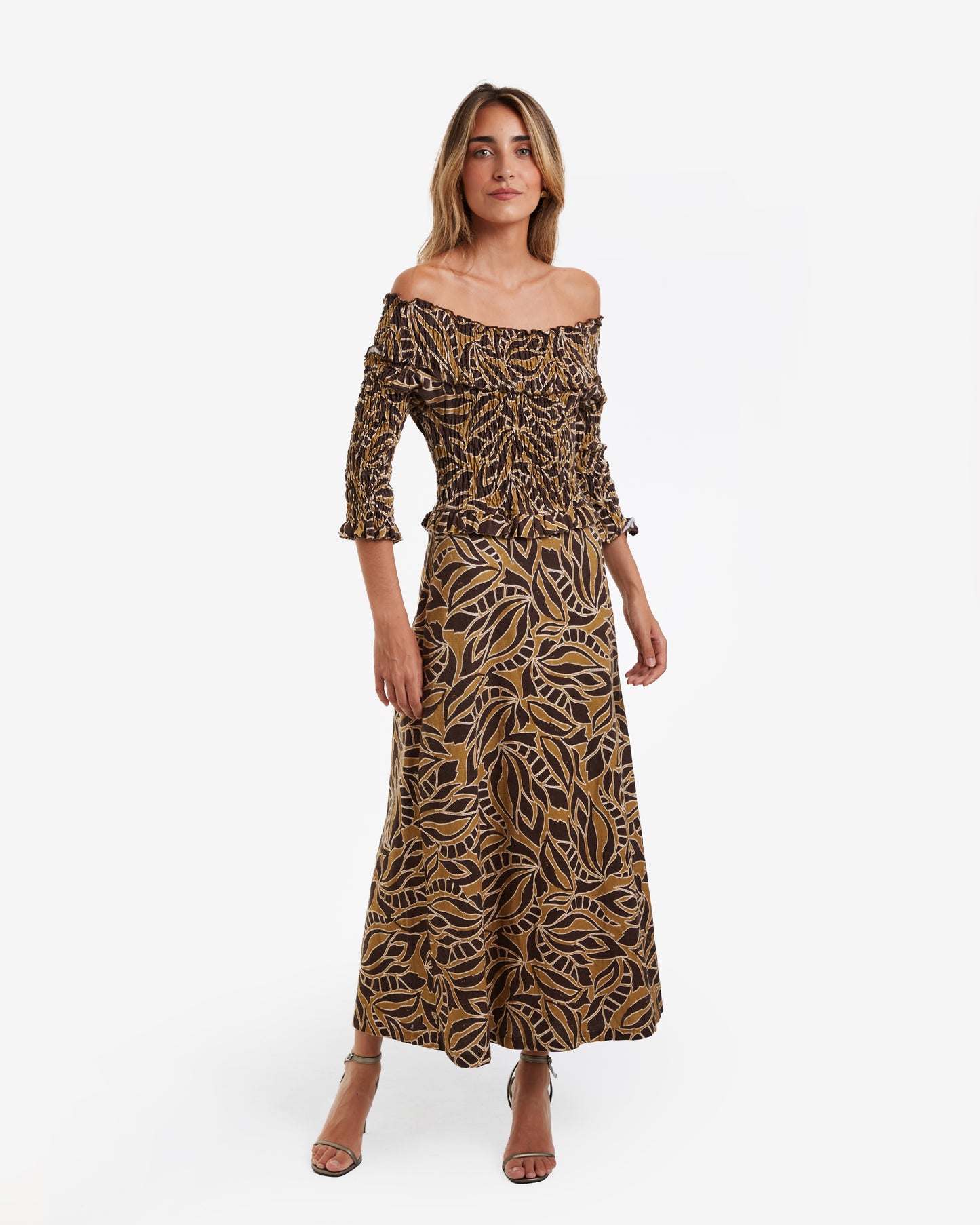 Pietra- Vestido Midi Safari