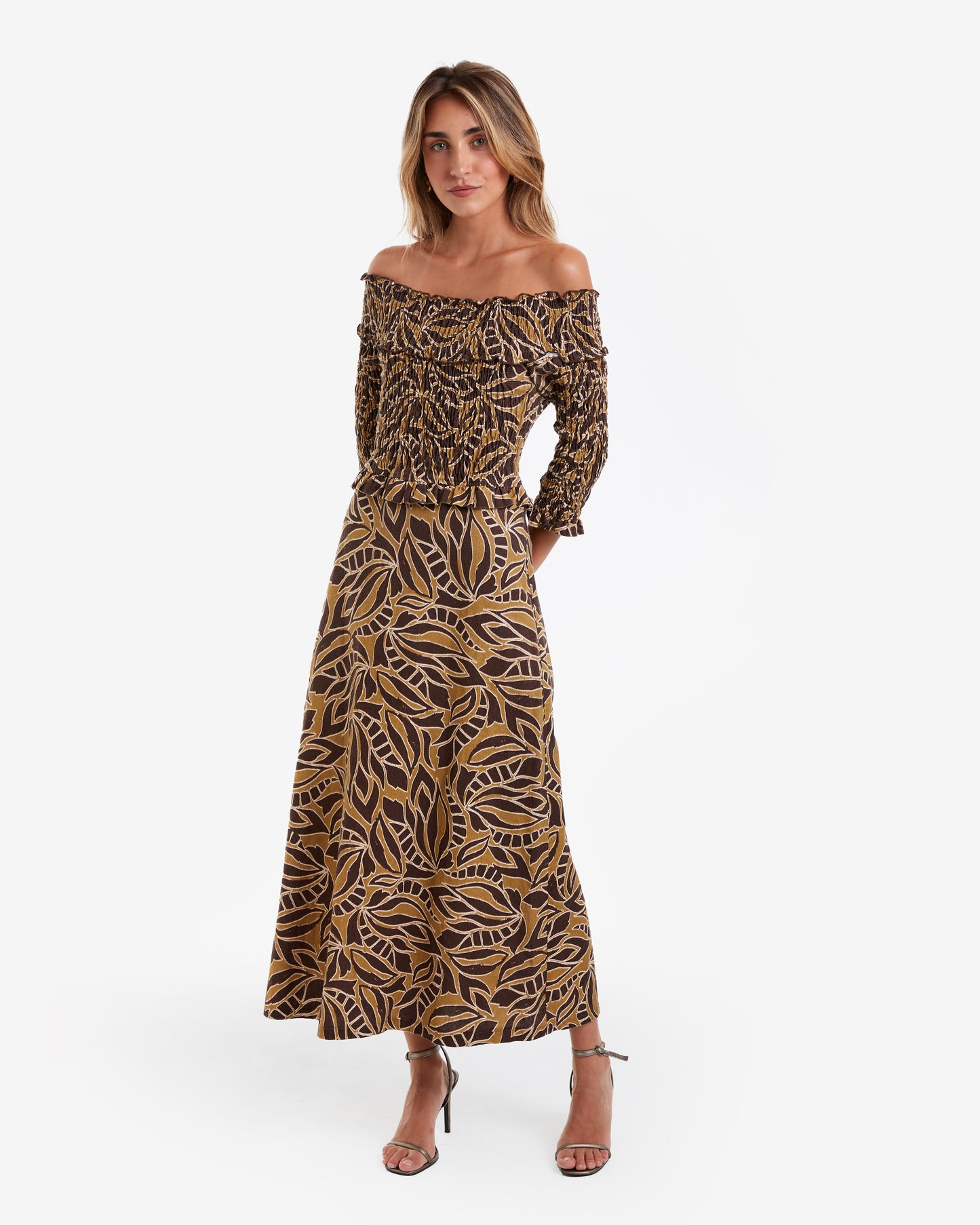 Pietra- Vestido Midi Safari