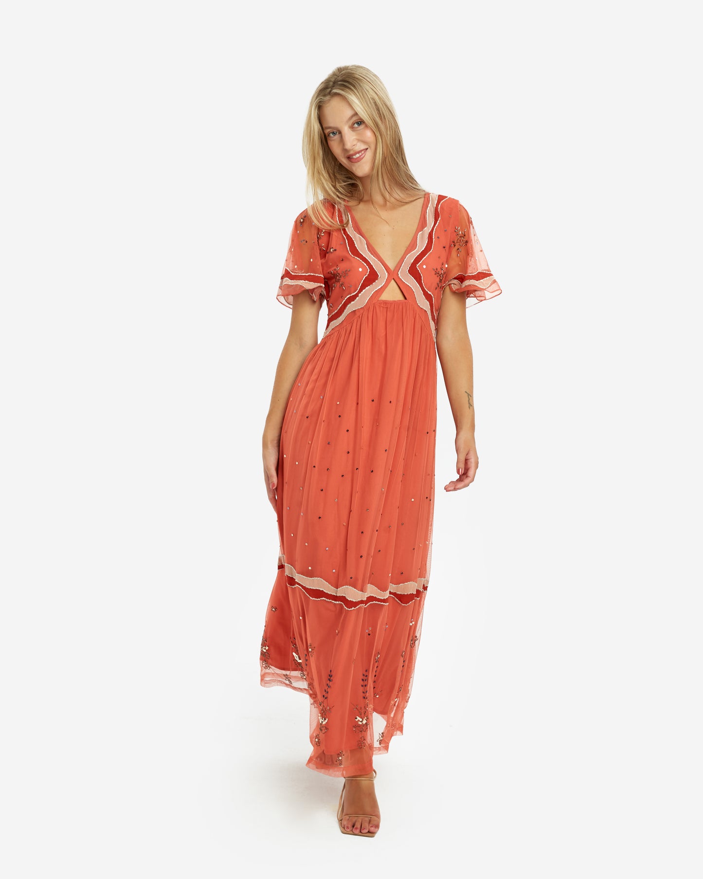 Hoss Intropia- Vestido Maxi Berti pre-loved - Lend the Label