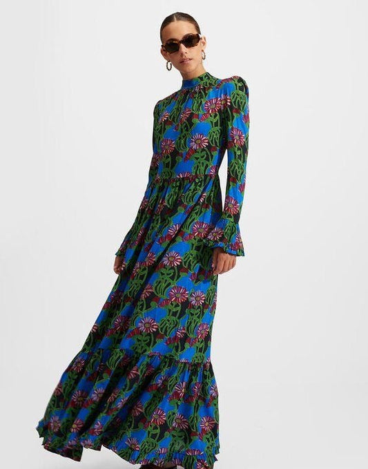 Double J- Vestido Maxi Hoatzin