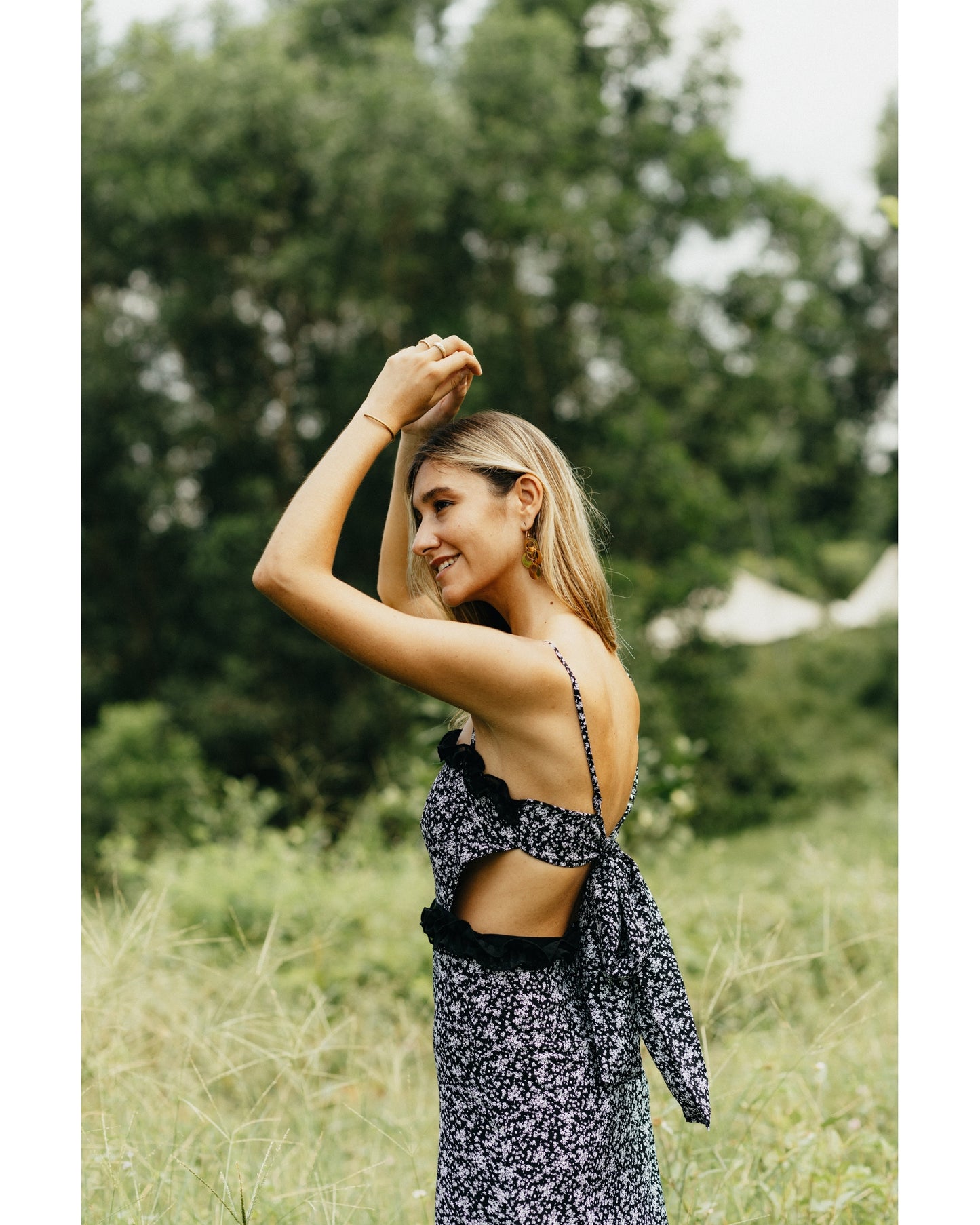 Bicolo-Vestido Maxi Romantic