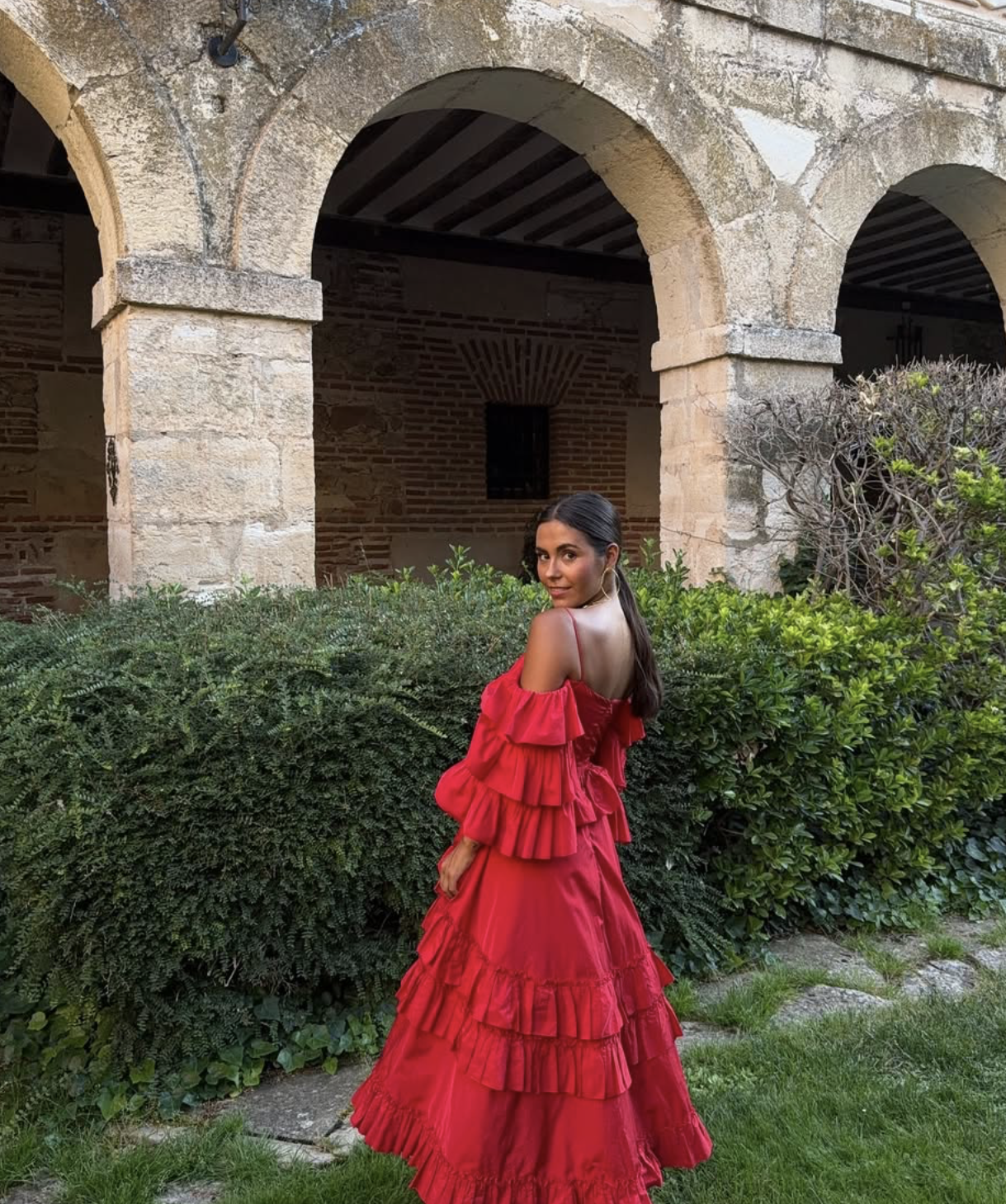Alexa Chung - Vestido Maxi Biznaga