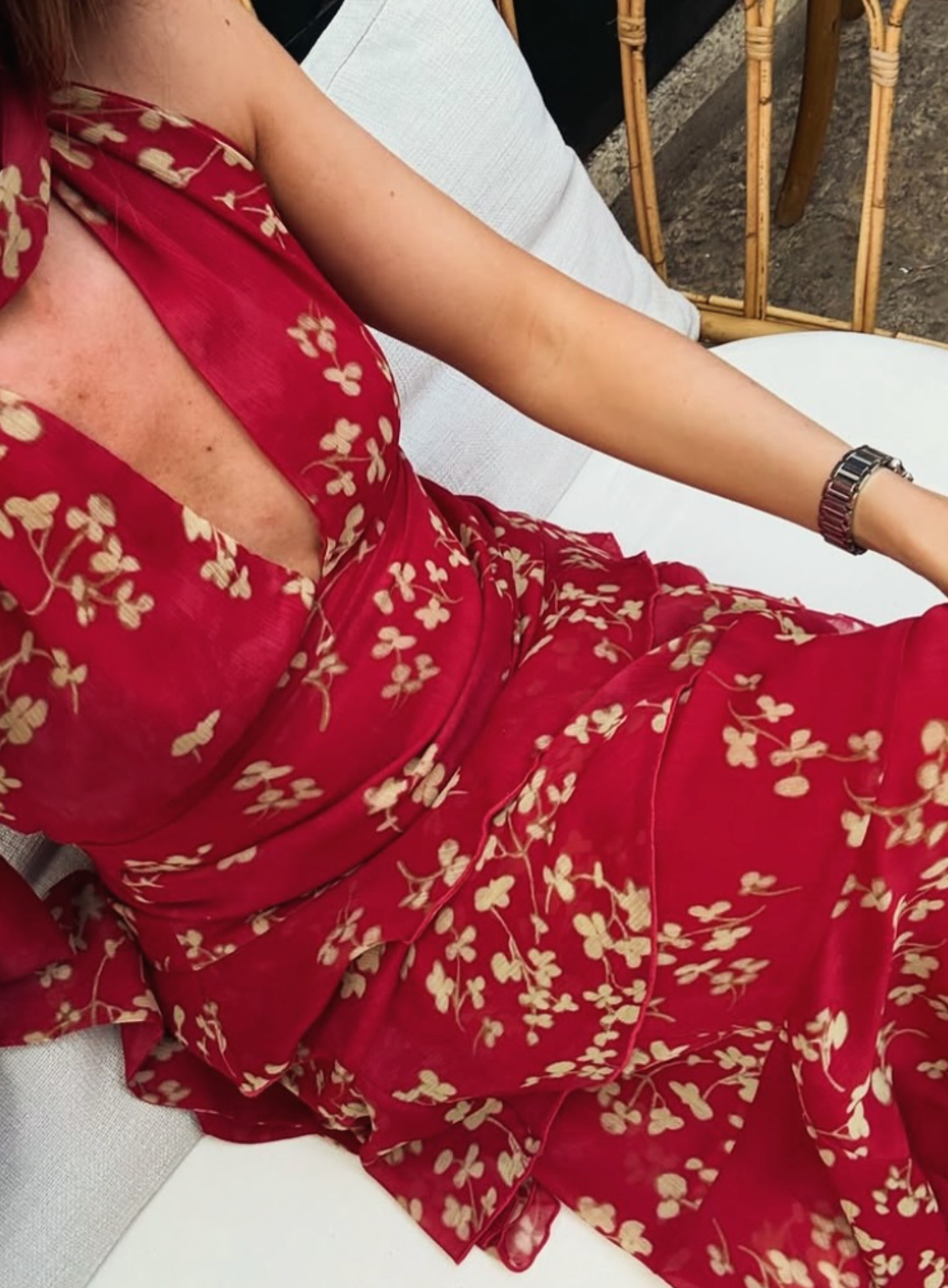 Baymo - Vestido Midi Hawaii pre-loved