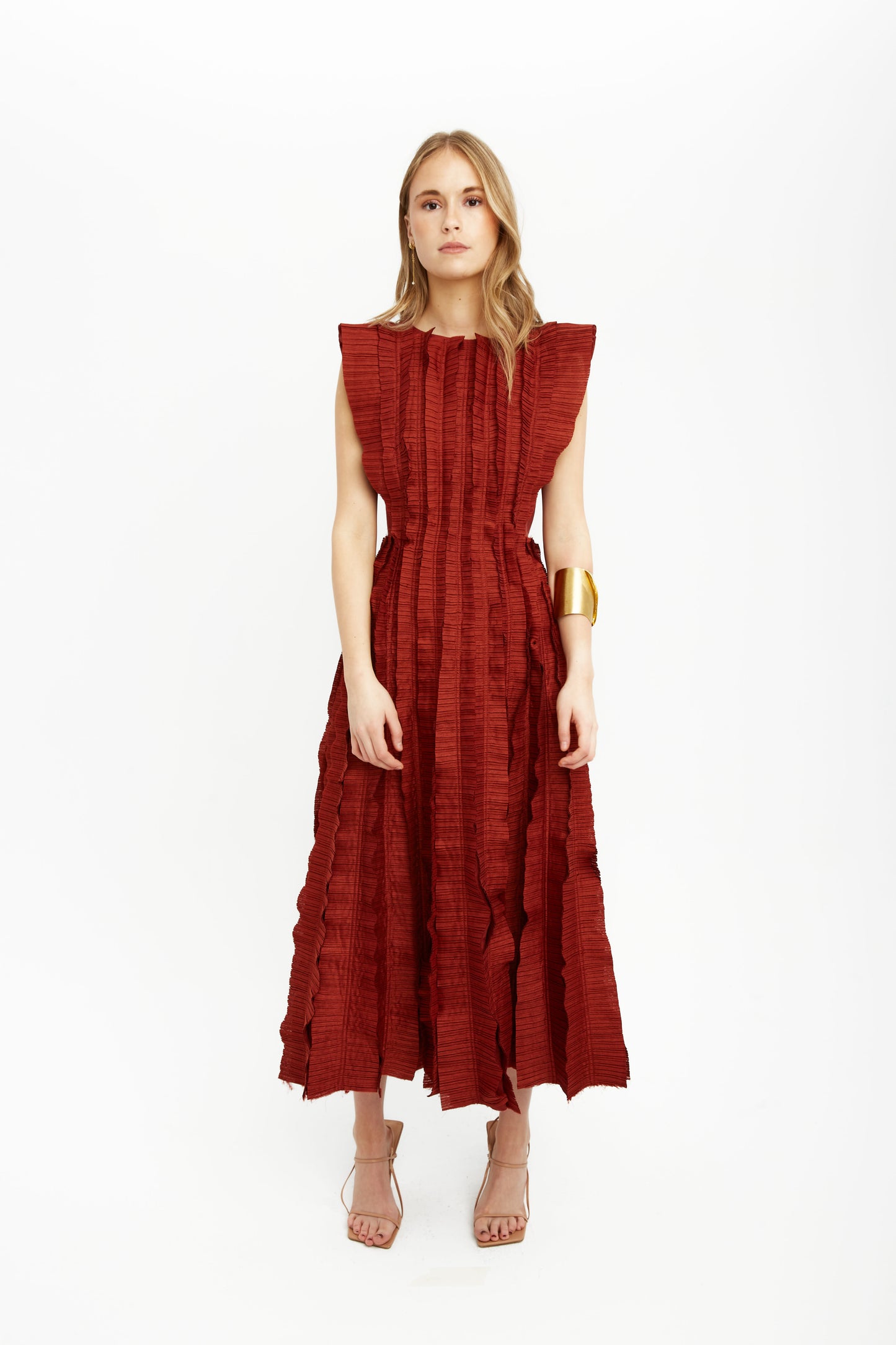 Aje - Vestido Midi Anez - Lend the Label