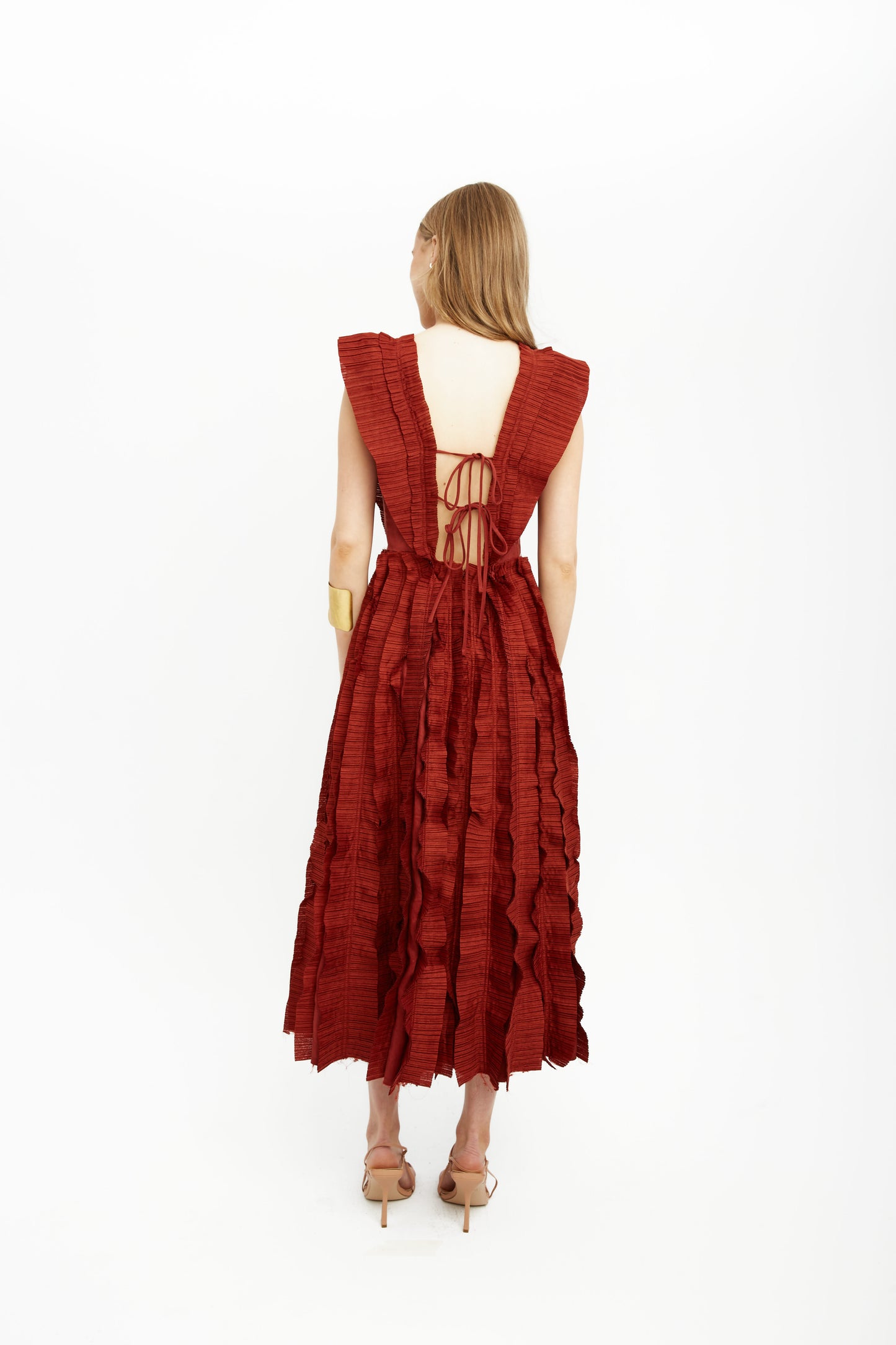 Aje - Vestido Midi Anez - Lend the Label
