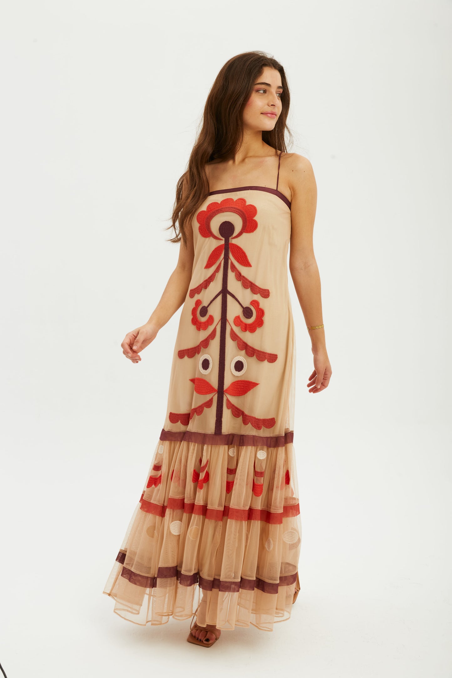 Is Coming- Vestido Maxi Eye Violet - Lend the Label
