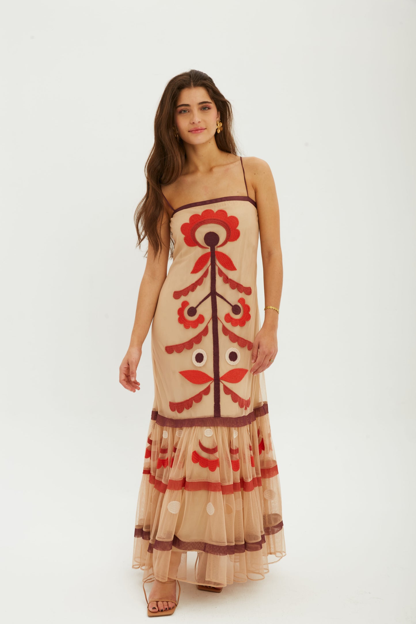 Is Coming- Vestido Maxi Eye Violet - Lend the Label