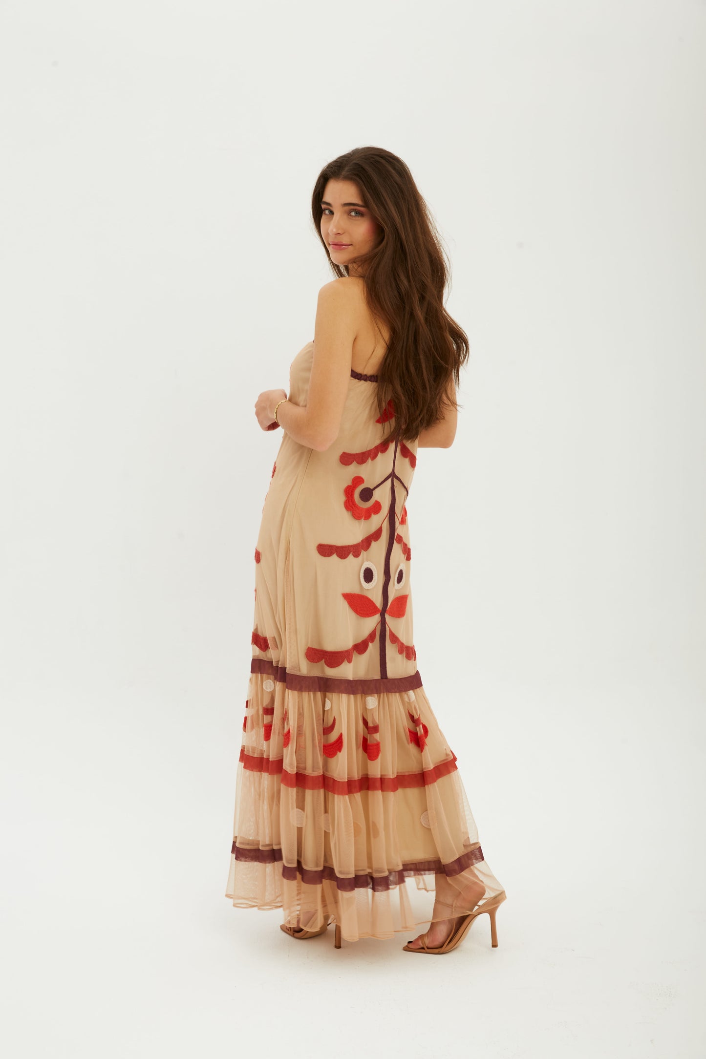 Is Coming- Vestido Maxi Eye Violet - Lend the Label