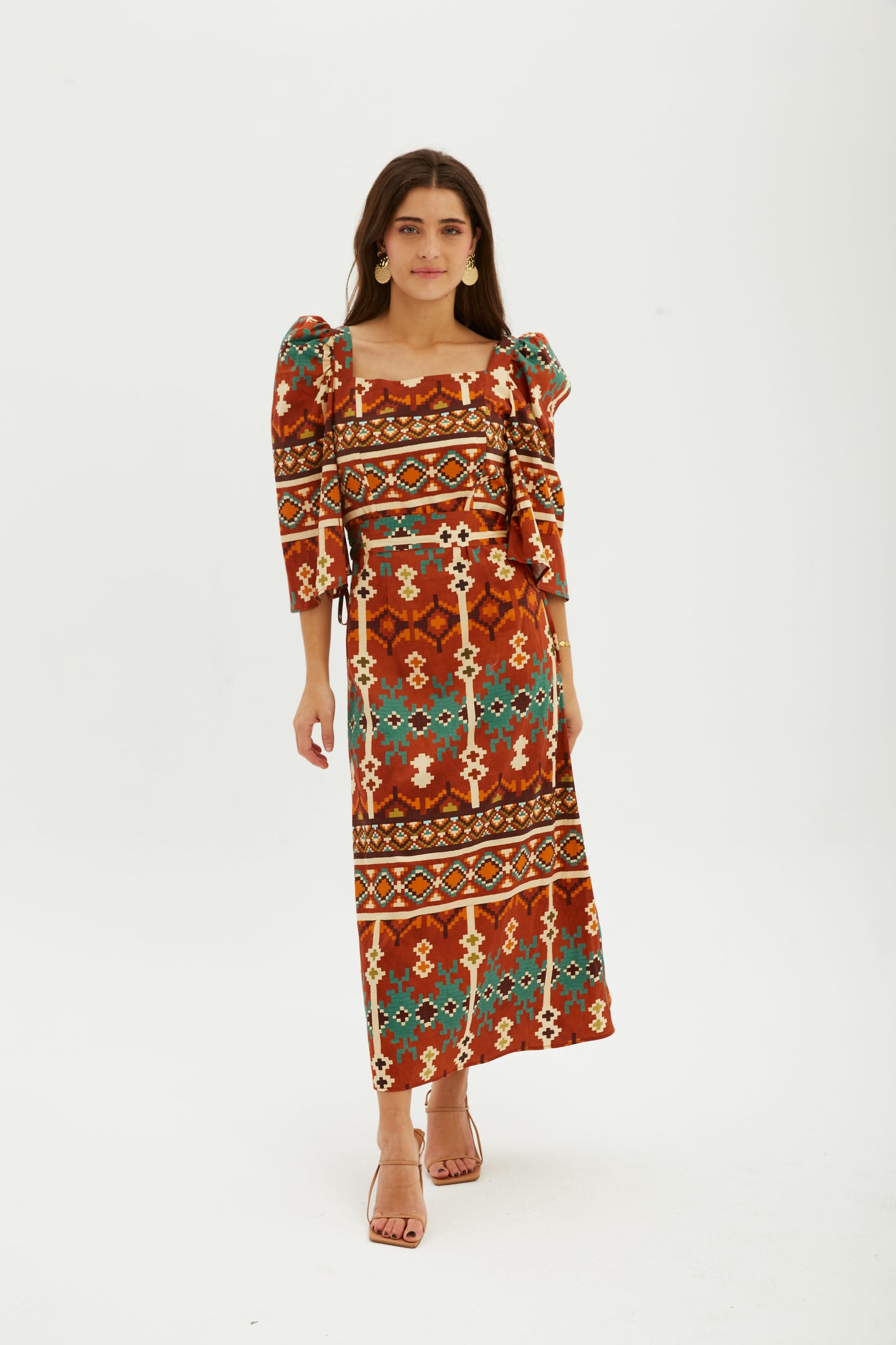 Seeiou - Vestido Midi Loxe - Lend the Label