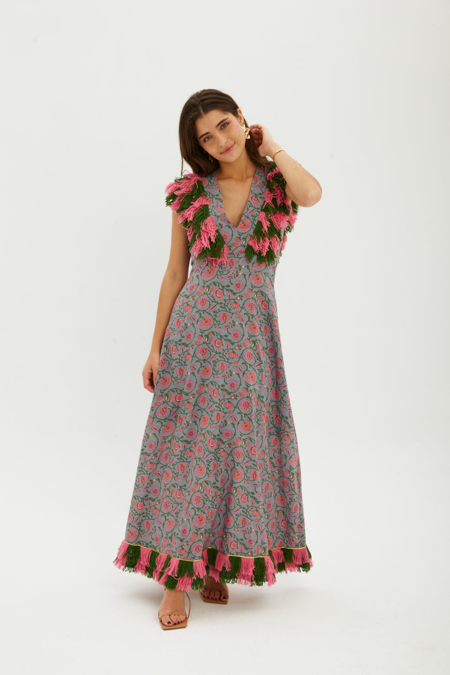 IQ Collection - Vestido Midi Calven pre-loved - Lend the Label