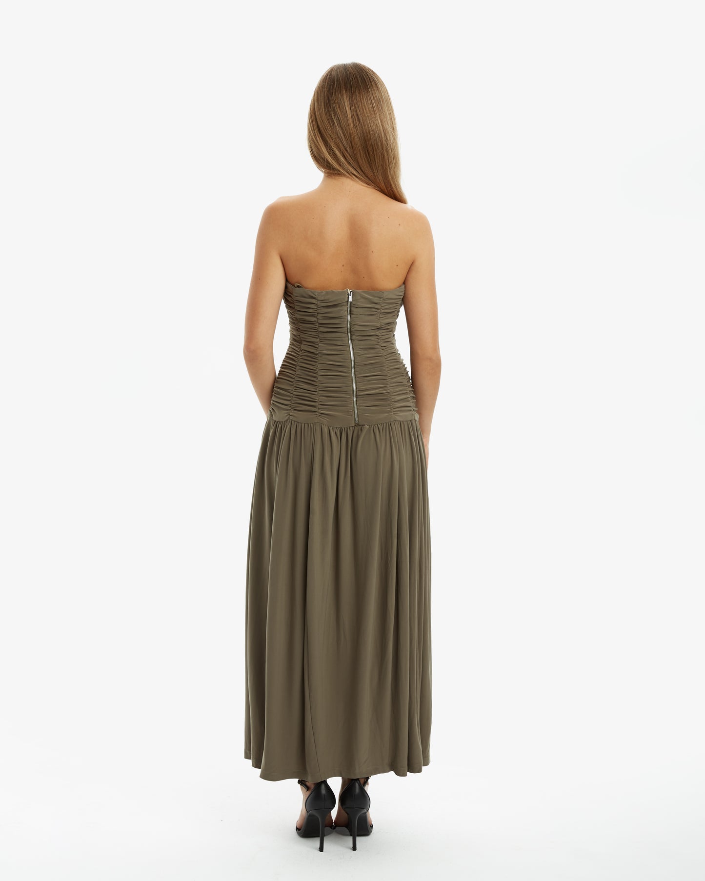 Tibi - Vestido Midi Abadio - Lend the Label