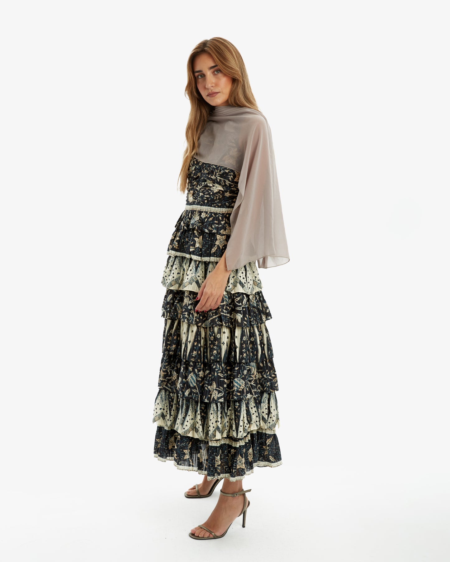 Ulla Johnson-Vestido Midi Luna pre-loved - Lend the Label