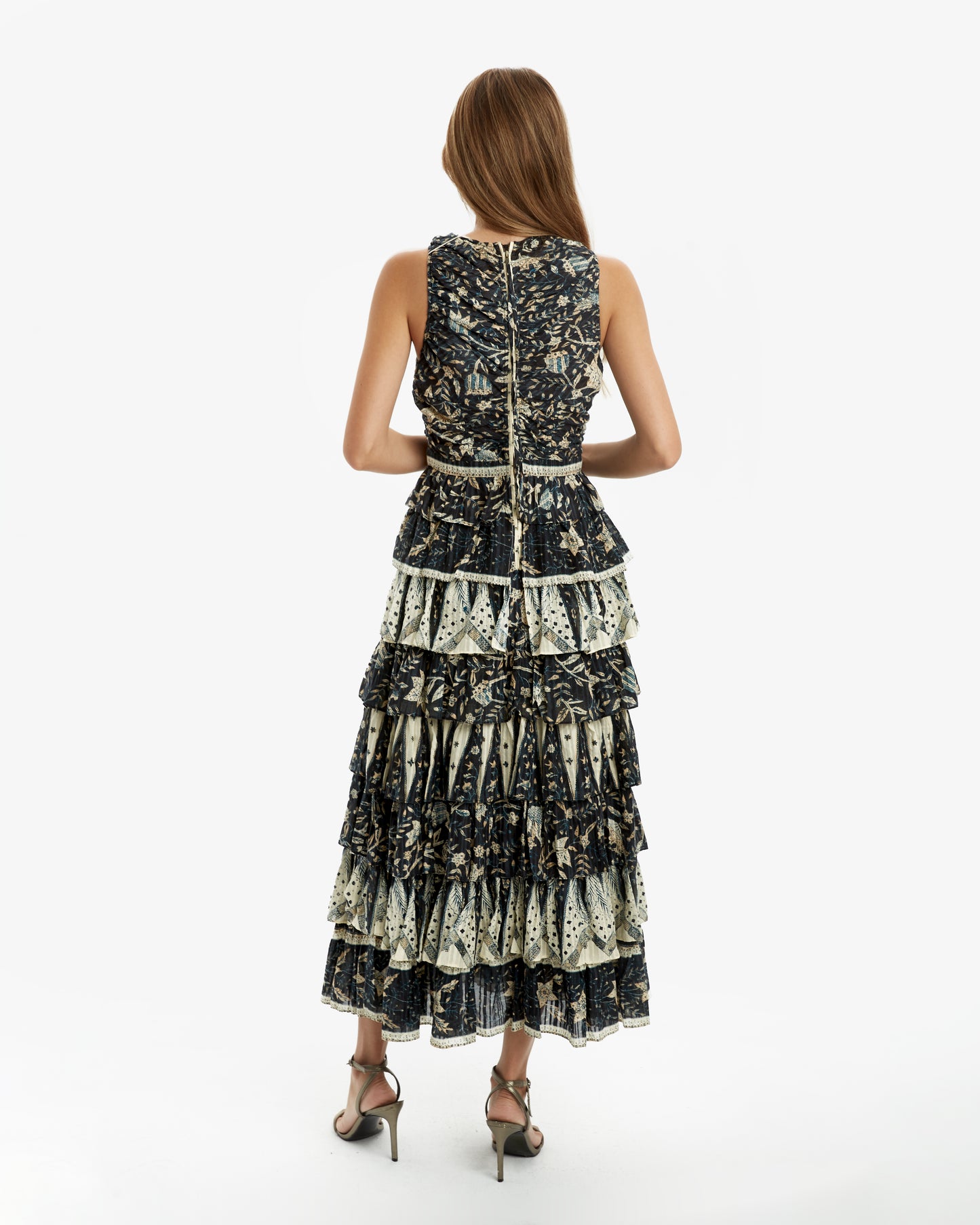 Ulla Johnson-Vestido Midi Luna - Lend the Label