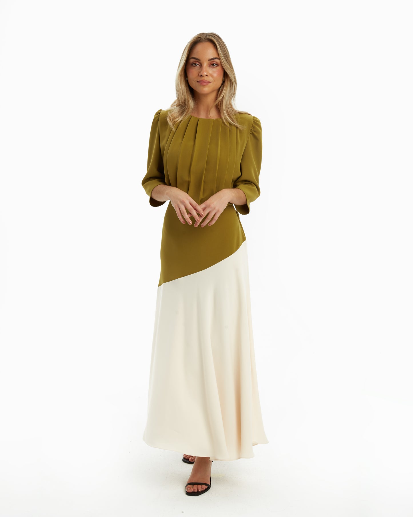 Coosy - Vestido Midi Oil pre-loved - Lend the Label