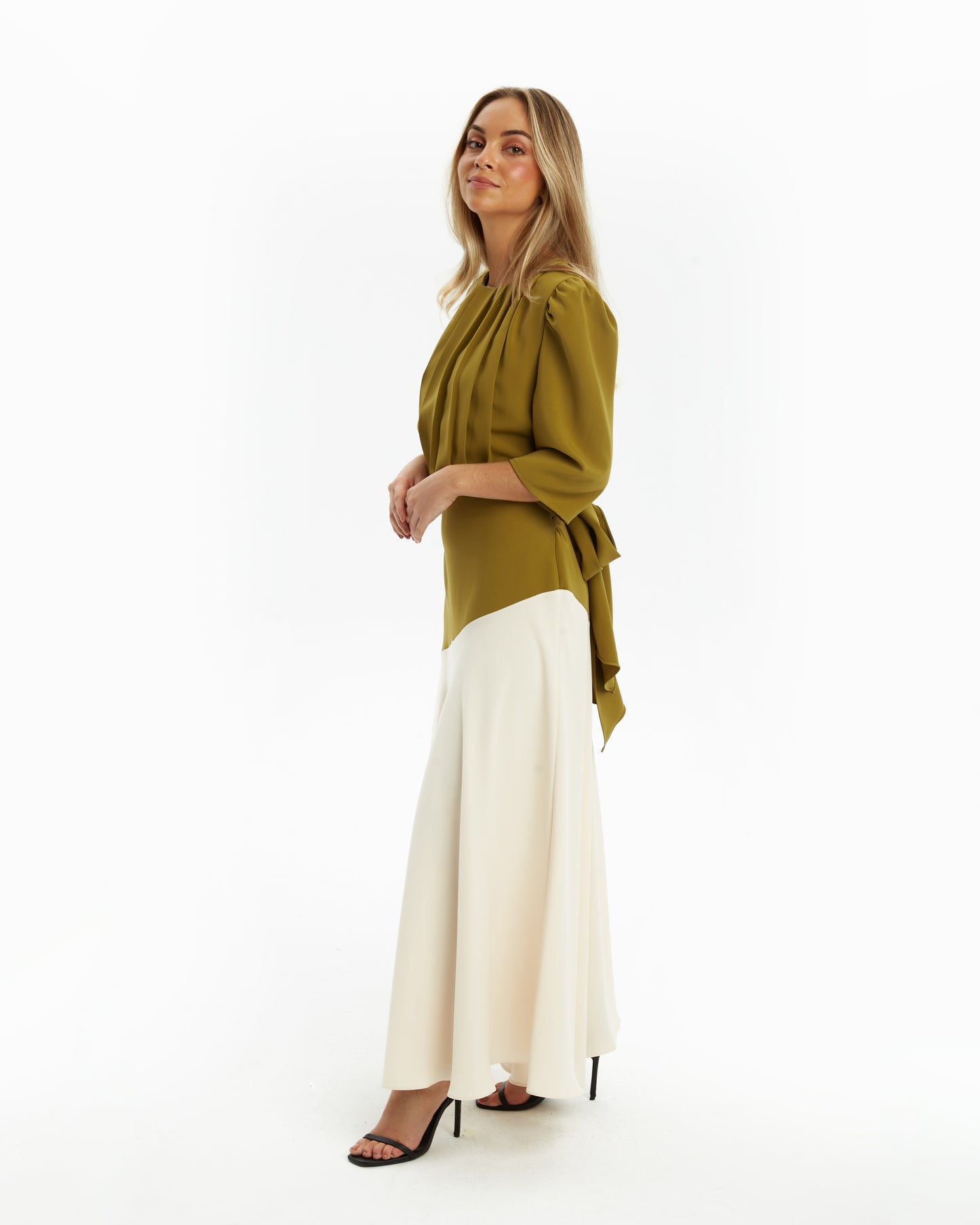 Coosy - Vestido Midi Oil pre-loved - Lend the Label