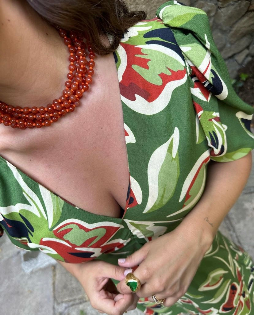 Sophie and Lucie- Vestido Midi Somo pre-loved - Lend the Label