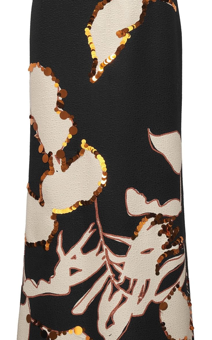 Johanna Ortiz- Vestido Maxi Cript