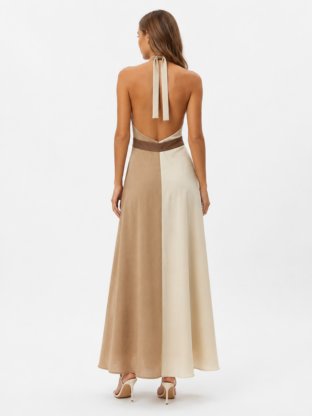 IQ collection - Vestido Midi Sand