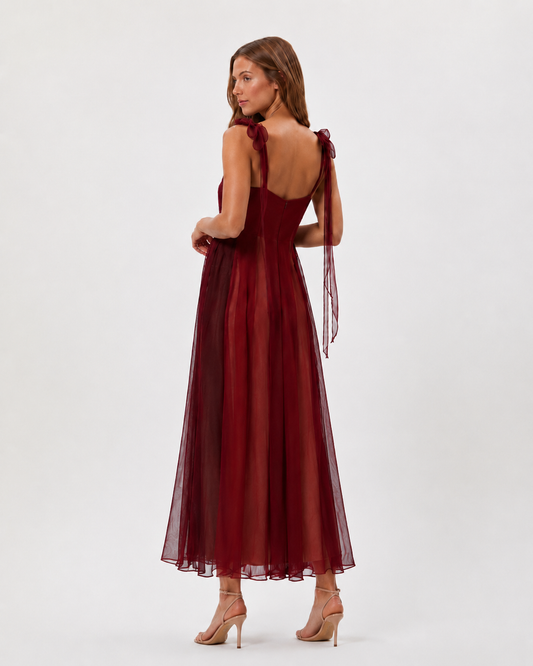 T.ba - Vestido Midi Vinnet